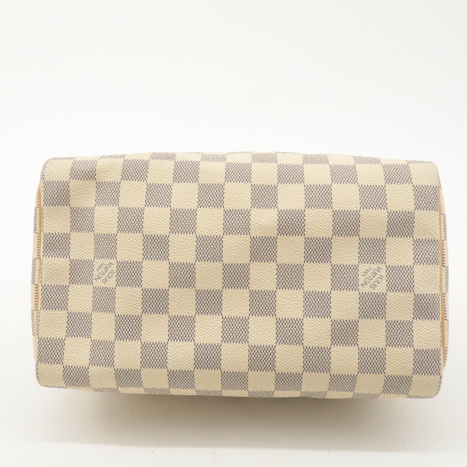 Louis Vuitton Damier Azur Speedy 25 Boston Hand Bag N41534