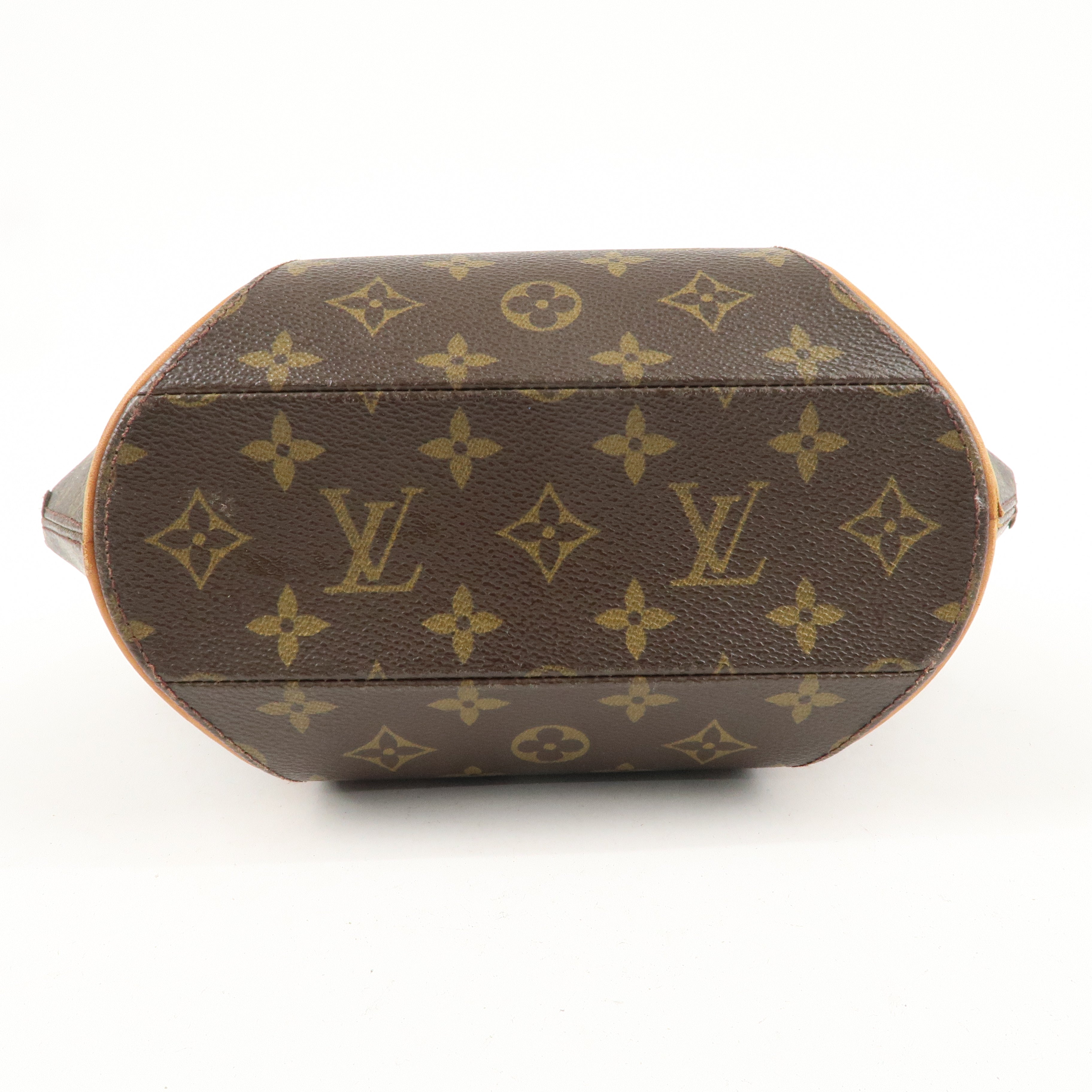 Louis Vuitton Monogram Ellipse MM Hand Bag Brown M51126