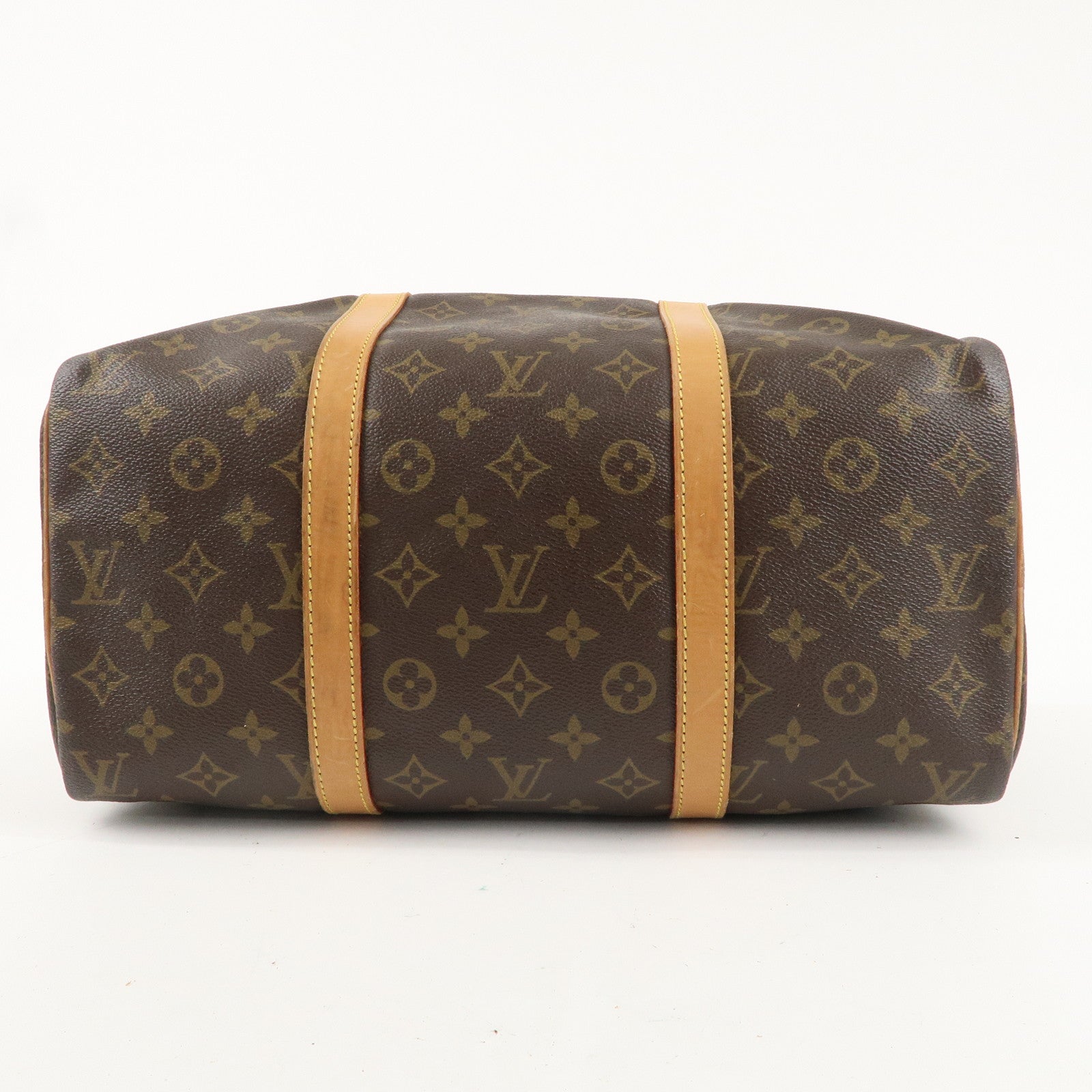 Louis Vuitton Monogram Sac Souple 35 Boston Bag Brown M41626