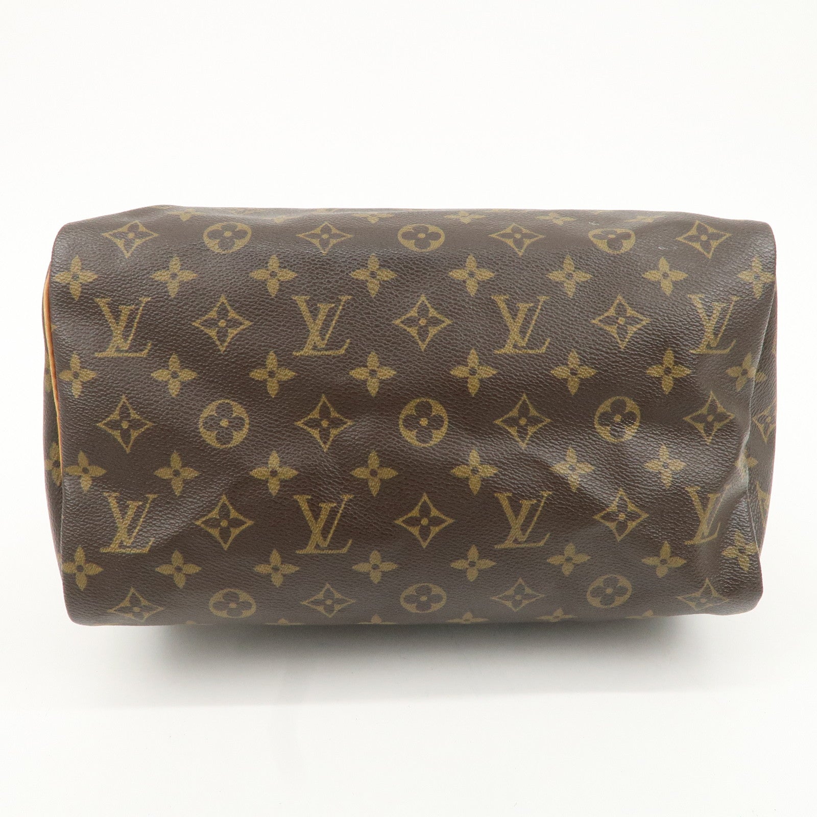 Louis Vuitton Monogram Speedy 30 Hand Bag Boston Bag M41526 Used