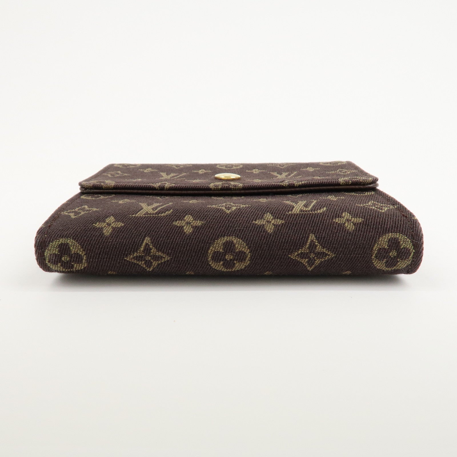 Louis Vuitton Monogram Mini Lin Portefeuille Elise Wallet M95233