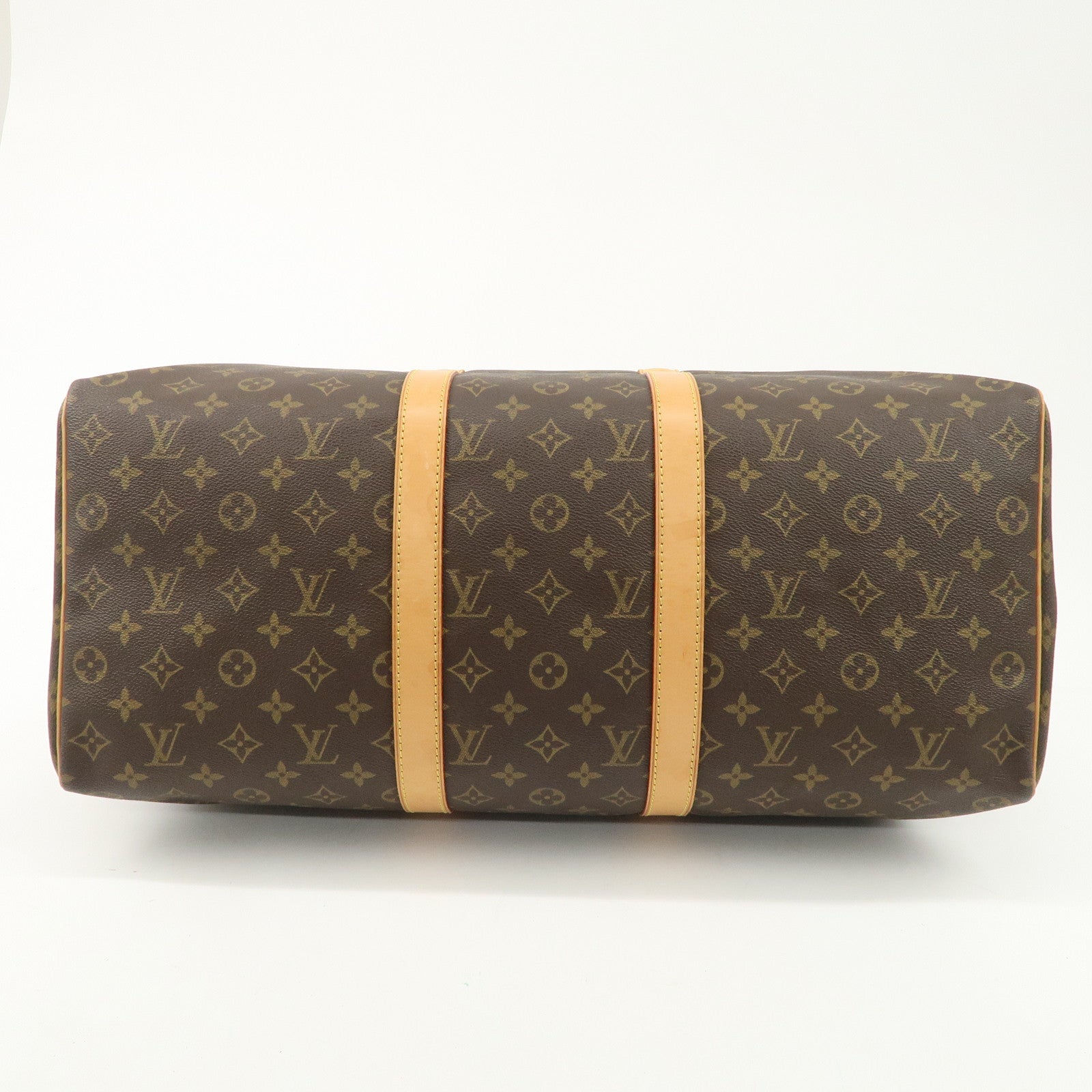 Louis Vuitton Monogram Keep All 50 Bag Boston Bag Brown M41426