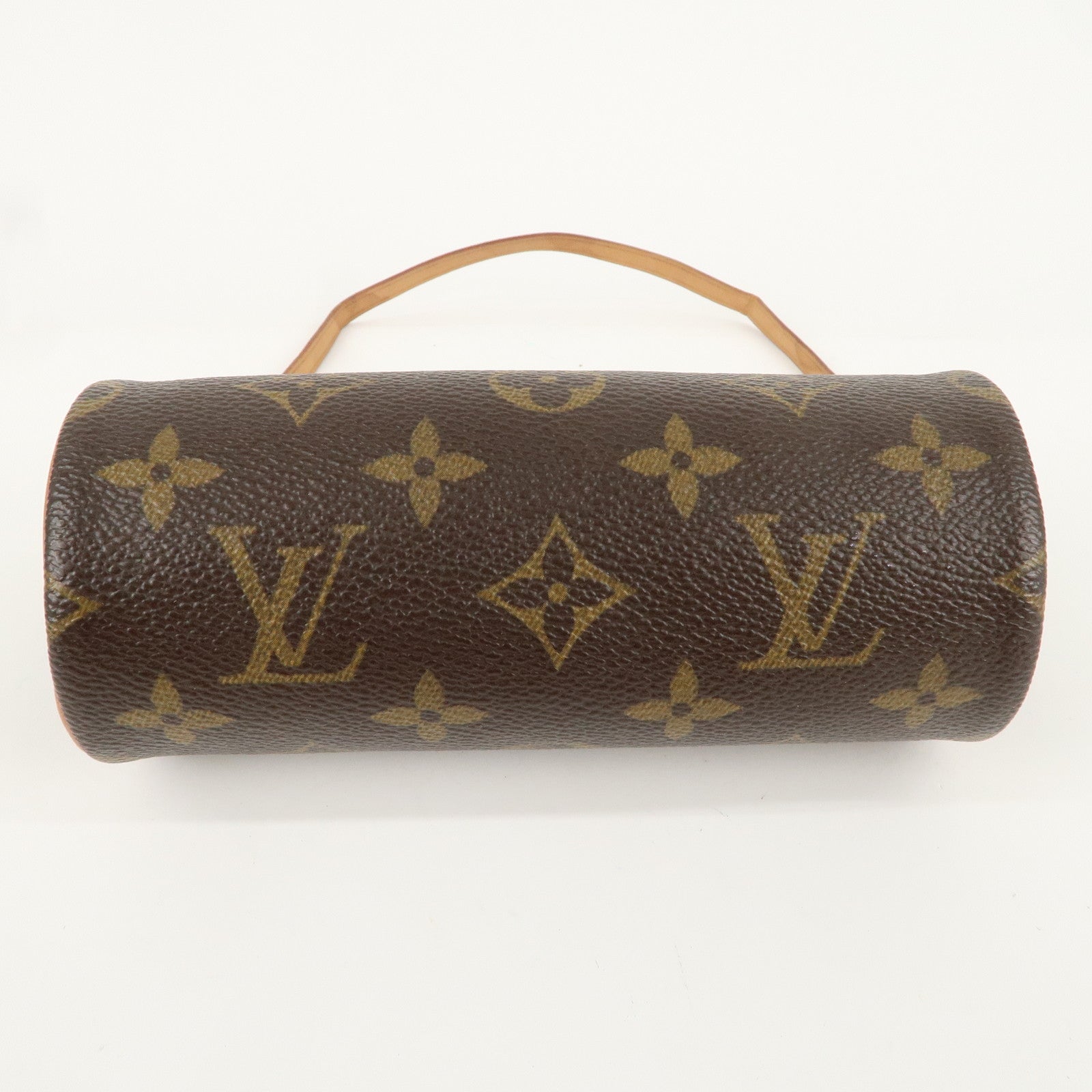 Louis Vuitton Monogram Mini Pouch for Papillon Bag Brown