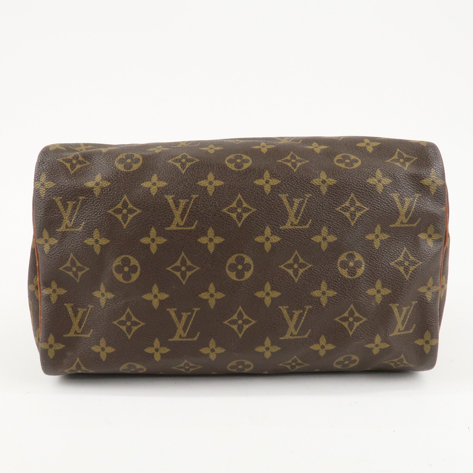 Louis Vuitton Monogram Speedy 30 Hand Bag Boston Bag M41526 Used