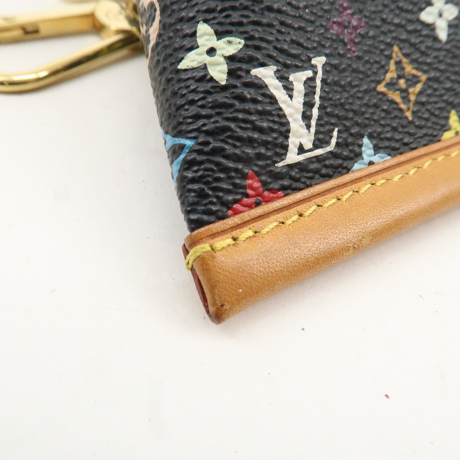 Louis Vuitton Monogram Multi Color Berlingo Coin Purse M58029 Used