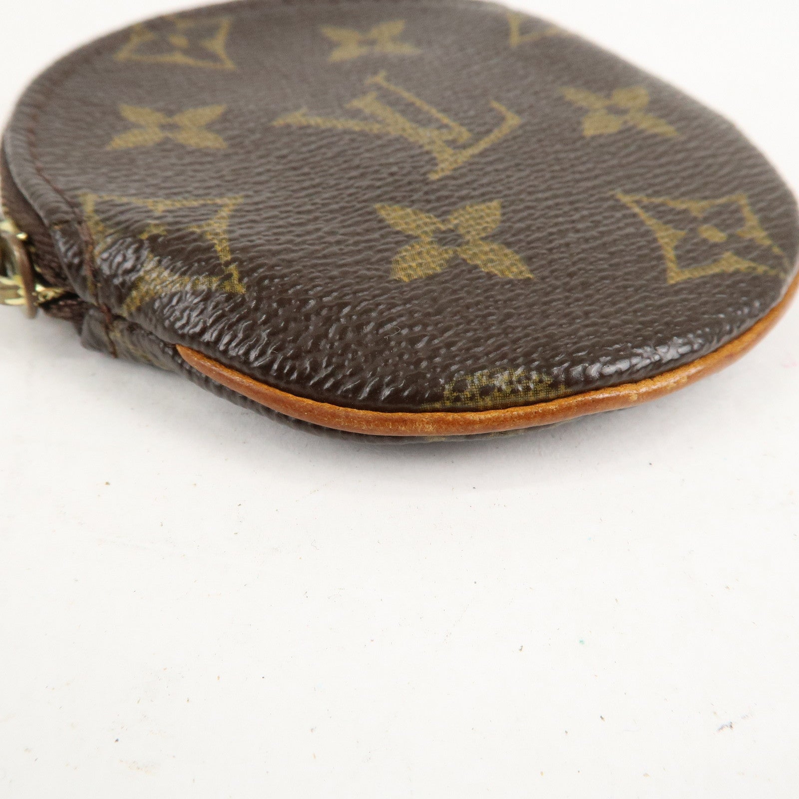 Set of2 Louis Vuitton Monogram Porte Monnaie Rond Coin Case M61926