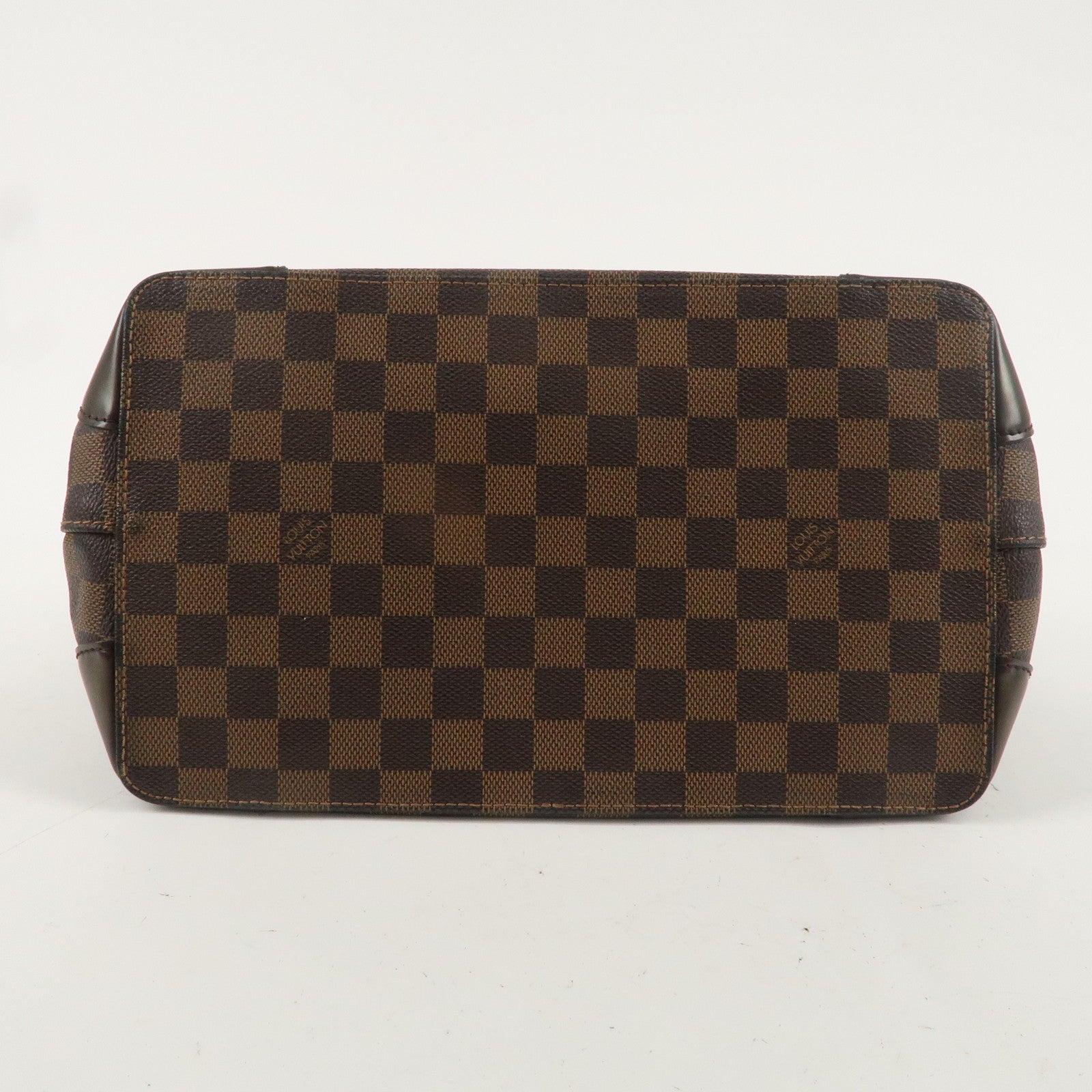 Louis Vuitton Damier Ebene Hampstead PM Hand Bag Tote Bag N51205