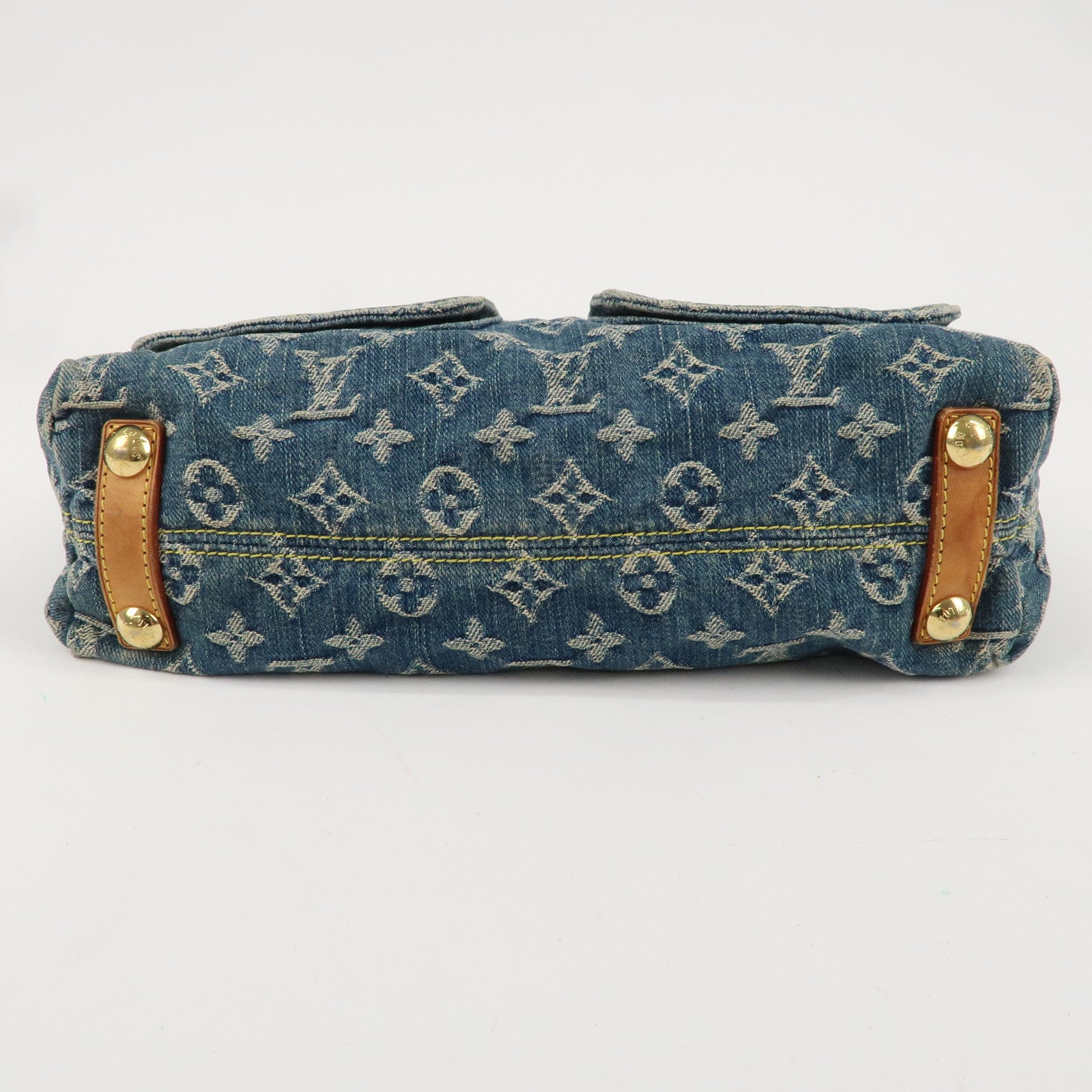 Louis Vuitton Monogram Denim Baggy PM Shoulder Bag M95049