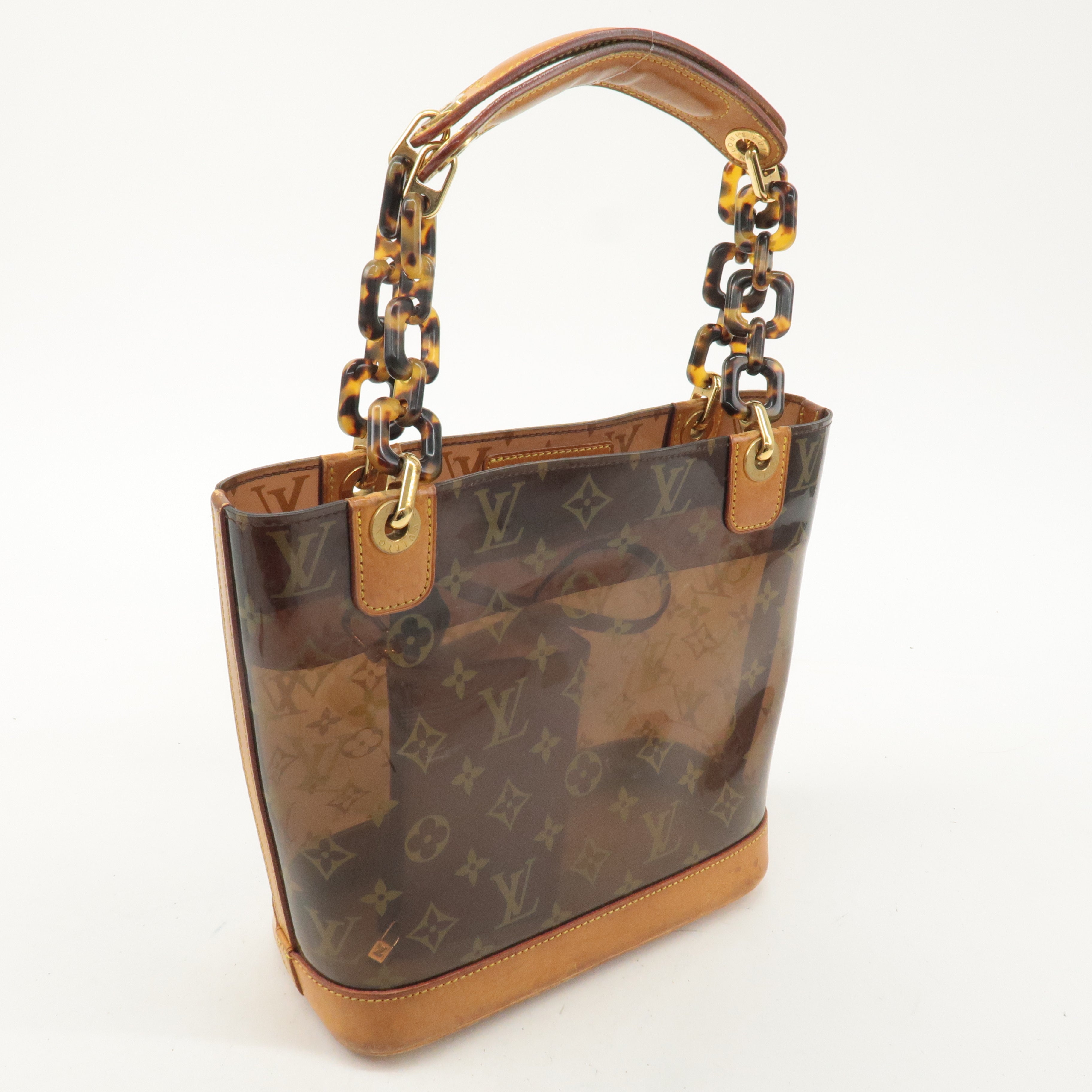 Louis Vuitton Monogram Vinyl Cabas Ambre PM Tote Bag M92502