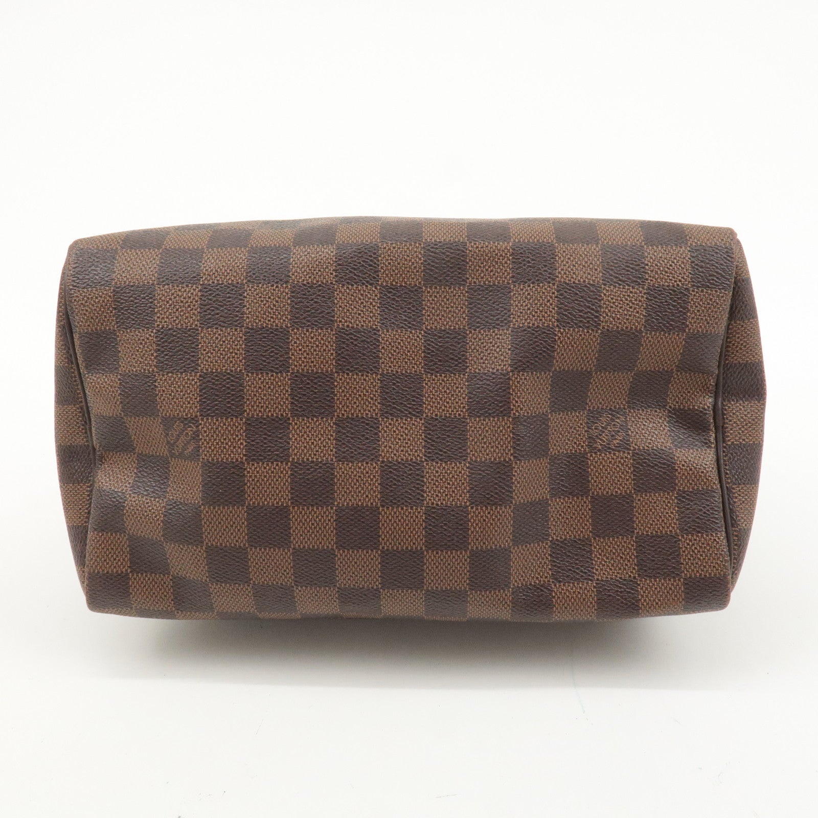 Louis Vuitton Damier Ebene Speedy 25 Hand Bag Boston Bag N41532