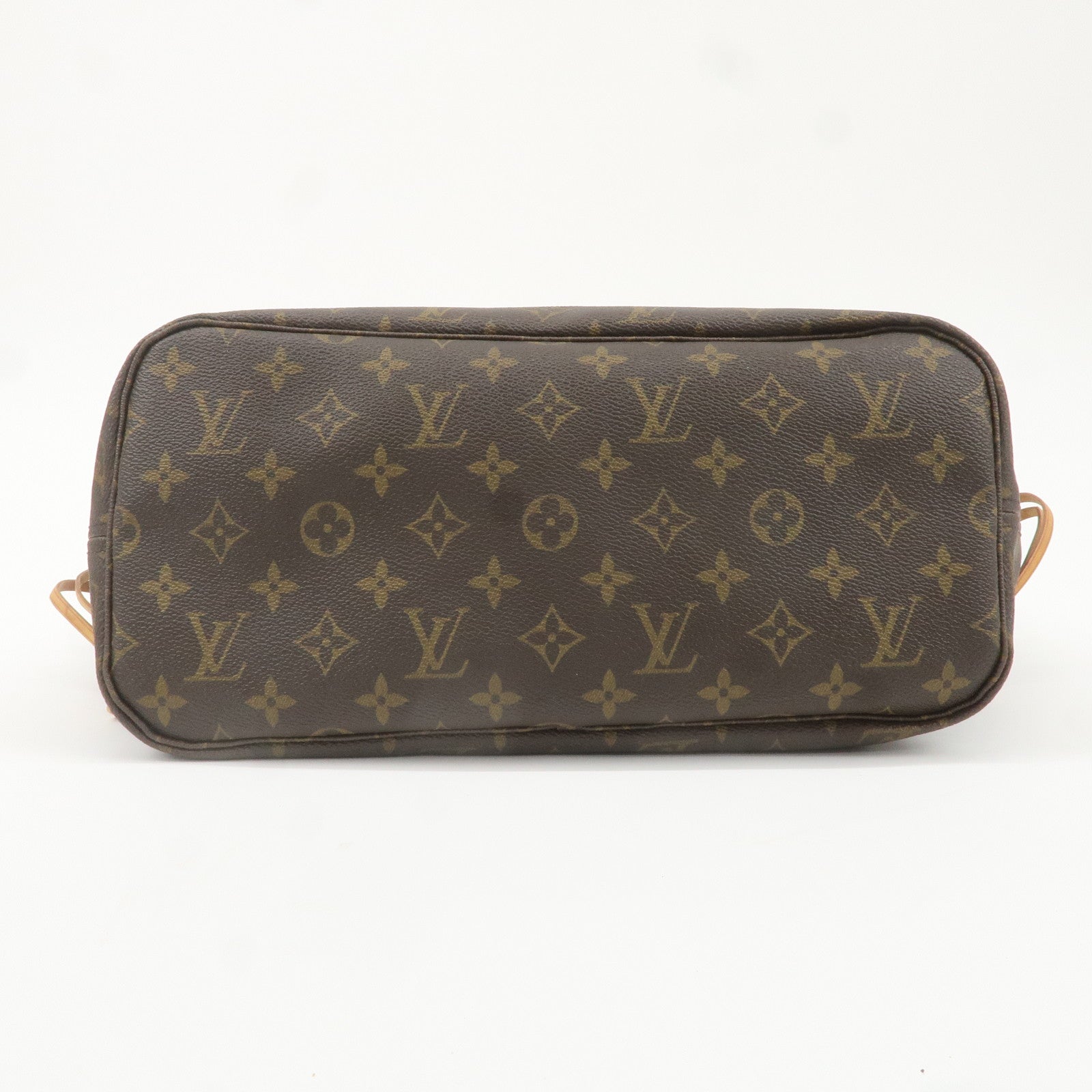 Louis Vuitton Monogram Neverfull MM Tote Bag Brown M40156