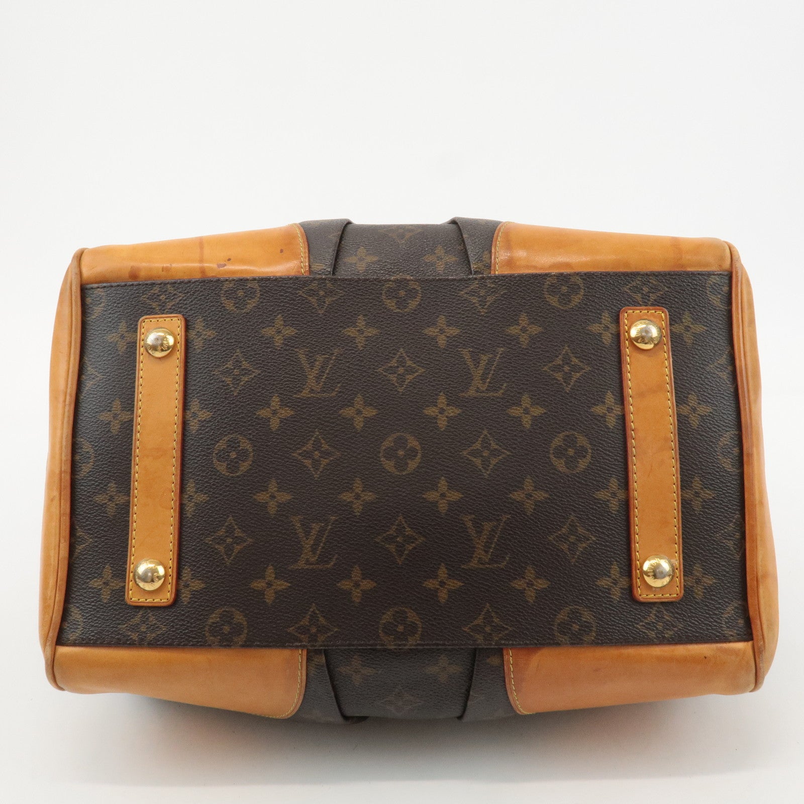 Louis Vuitton Monogram Stephen Hand Bag Boston Bag Shoulder M40118