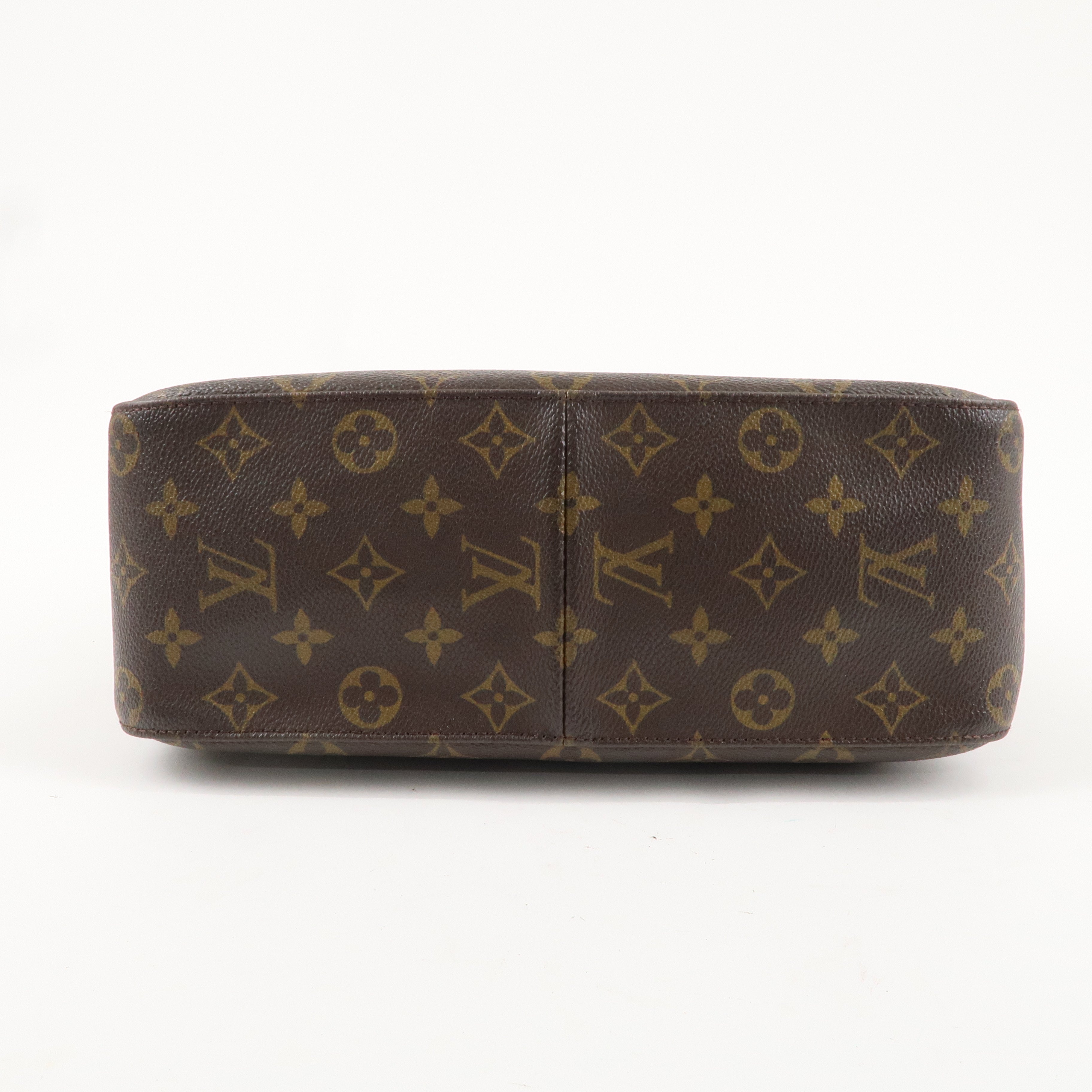 Louis Vuitton Monogram Looping GM Shoulder Bag Brown M51145