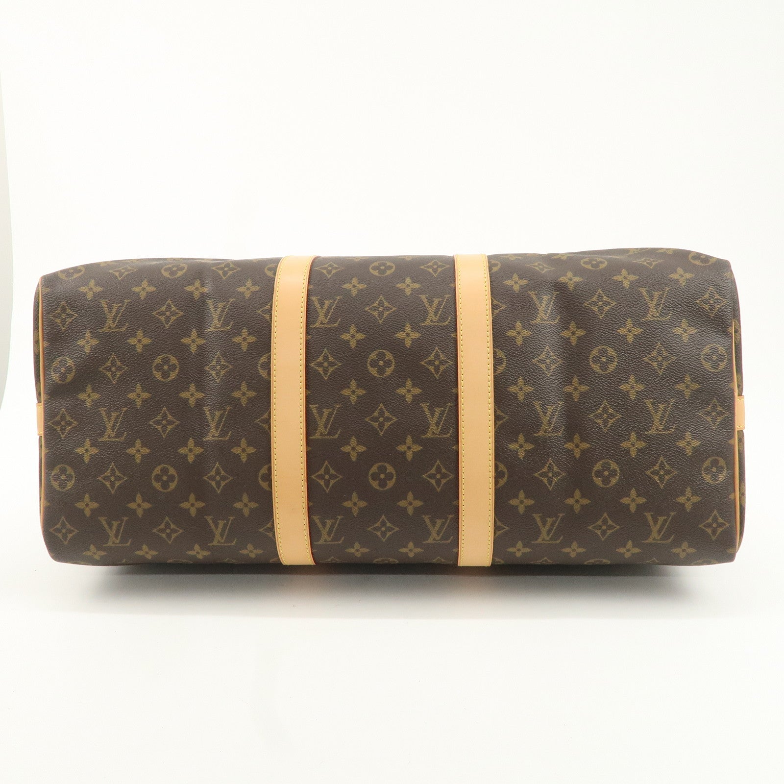 Louis Vuitton Monogram Keep All Bandouliere 50 Boston Bag M41416 Used