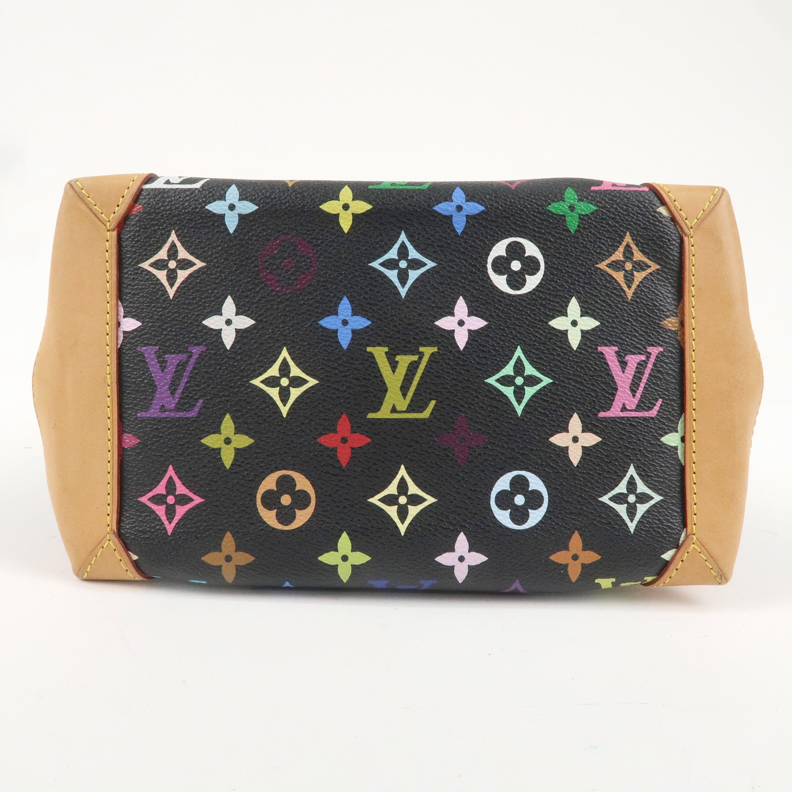 Louis Vuitton Monogram Multicolor Audra Hand Bag Noir M40048