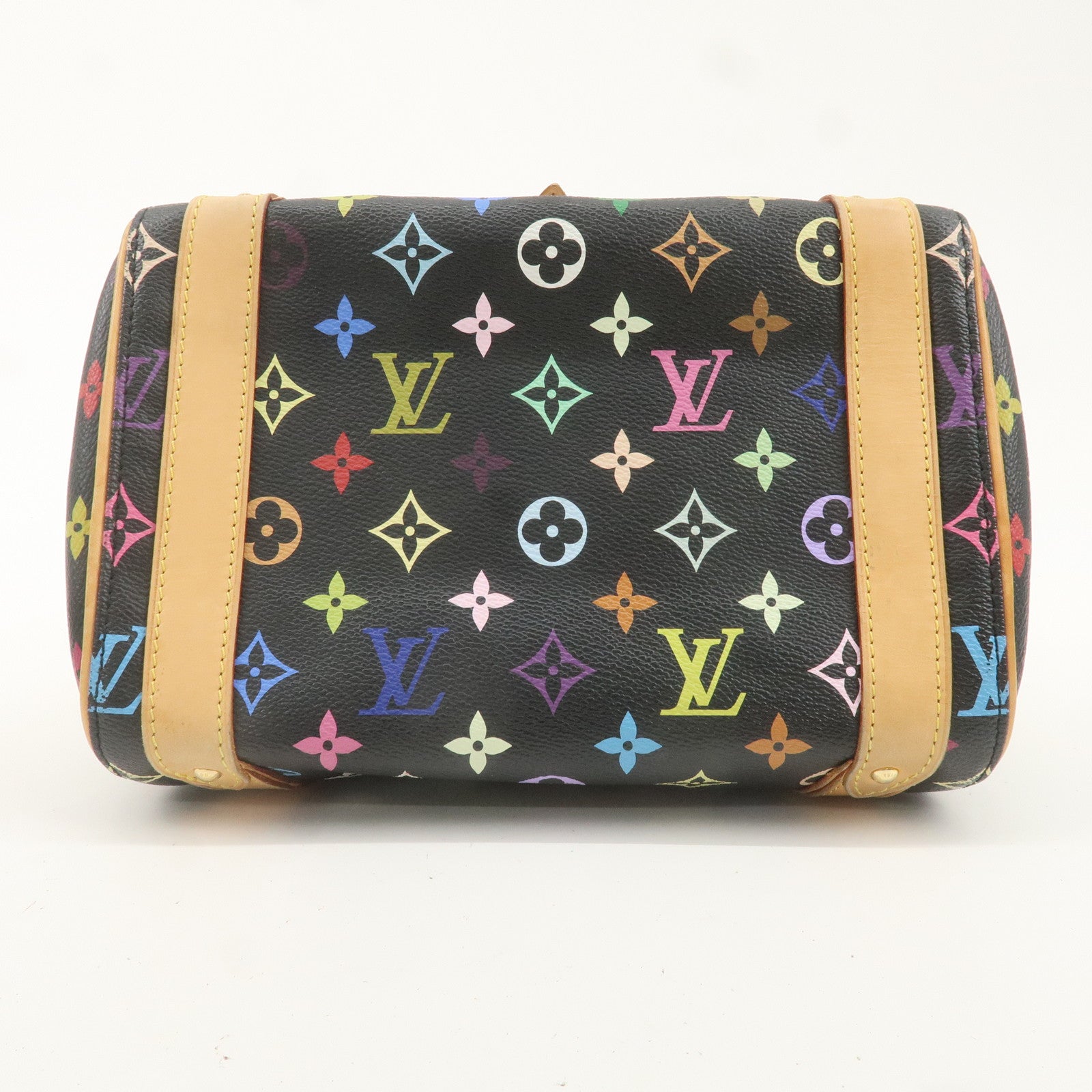 Louis Vuitton Monogram Multicolor Priscilla Hand Bag Noir M40097