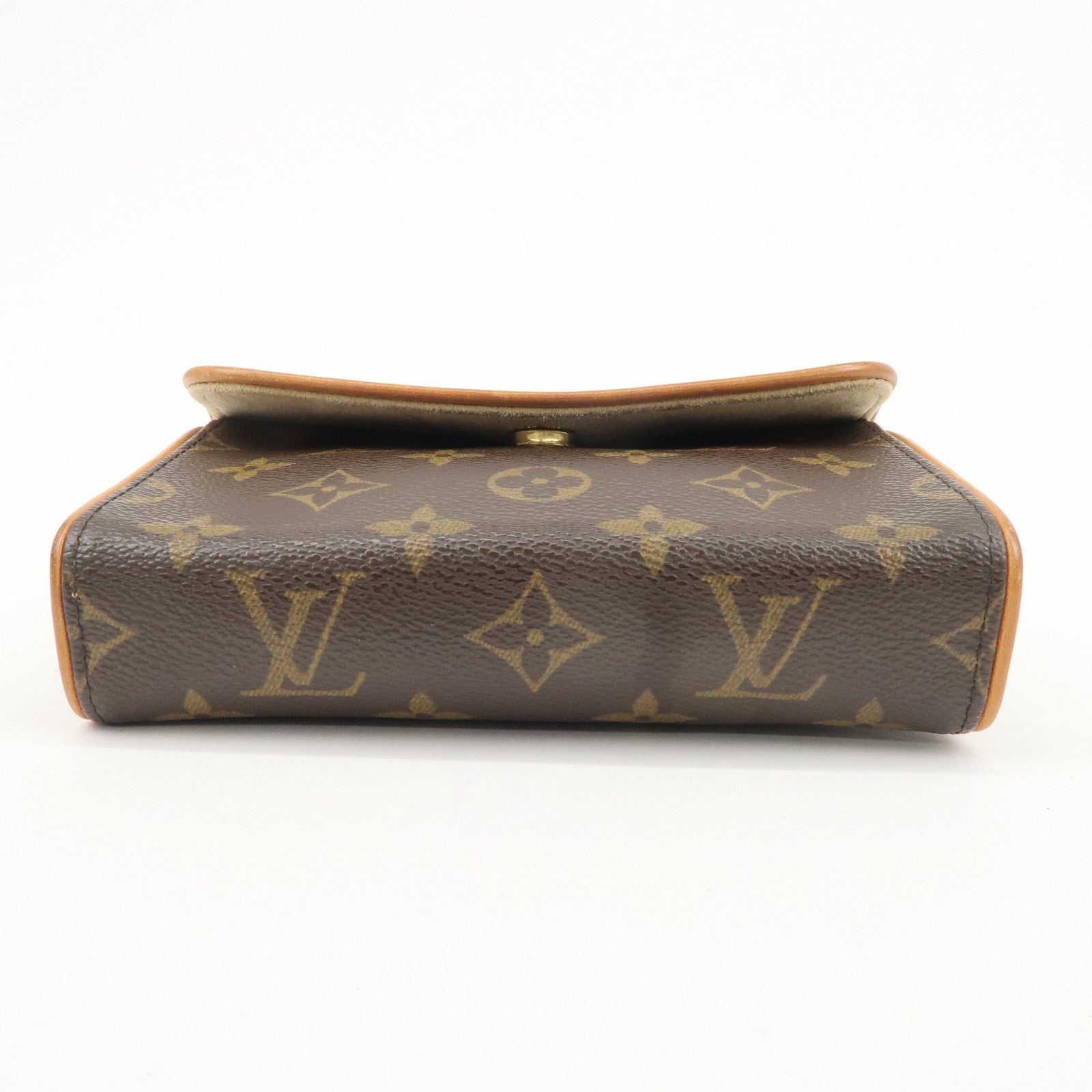 Louis Vuitton Monogram Pochette Florentine Waist Bag Belt S M51855 Used