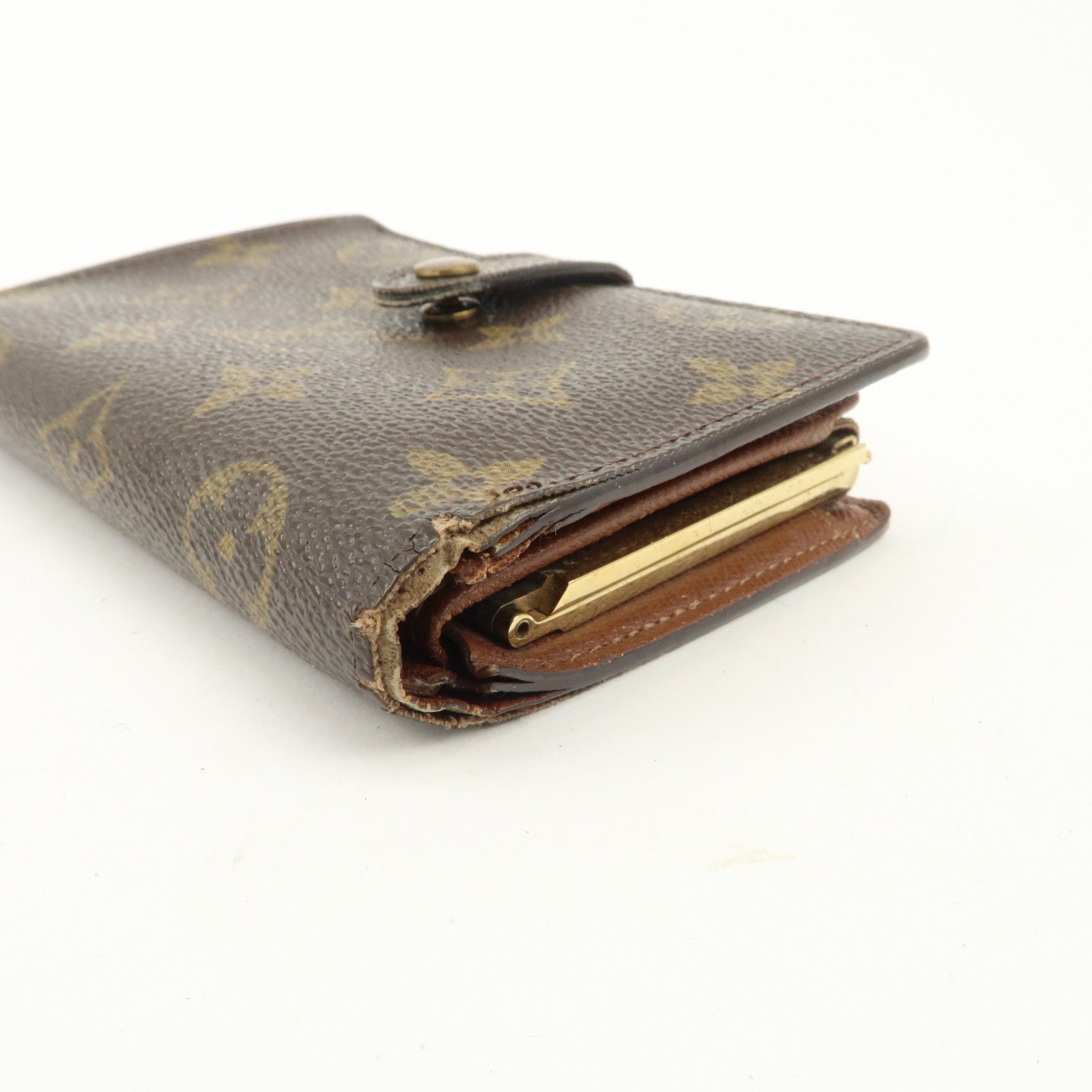 Louis Vuitton Monogram Set of 2 Bi-fold Wallet Brown M61663