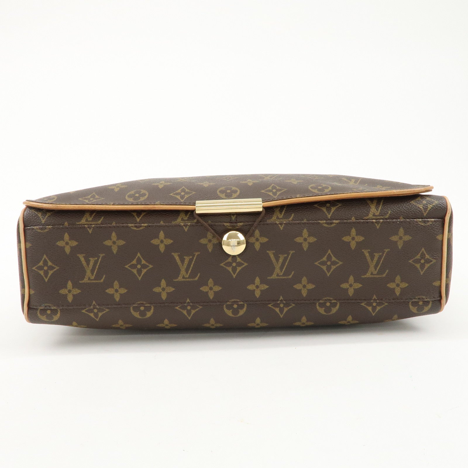 Louis Vuitton Monogram Abbesses Messenger Bag Brown M45257