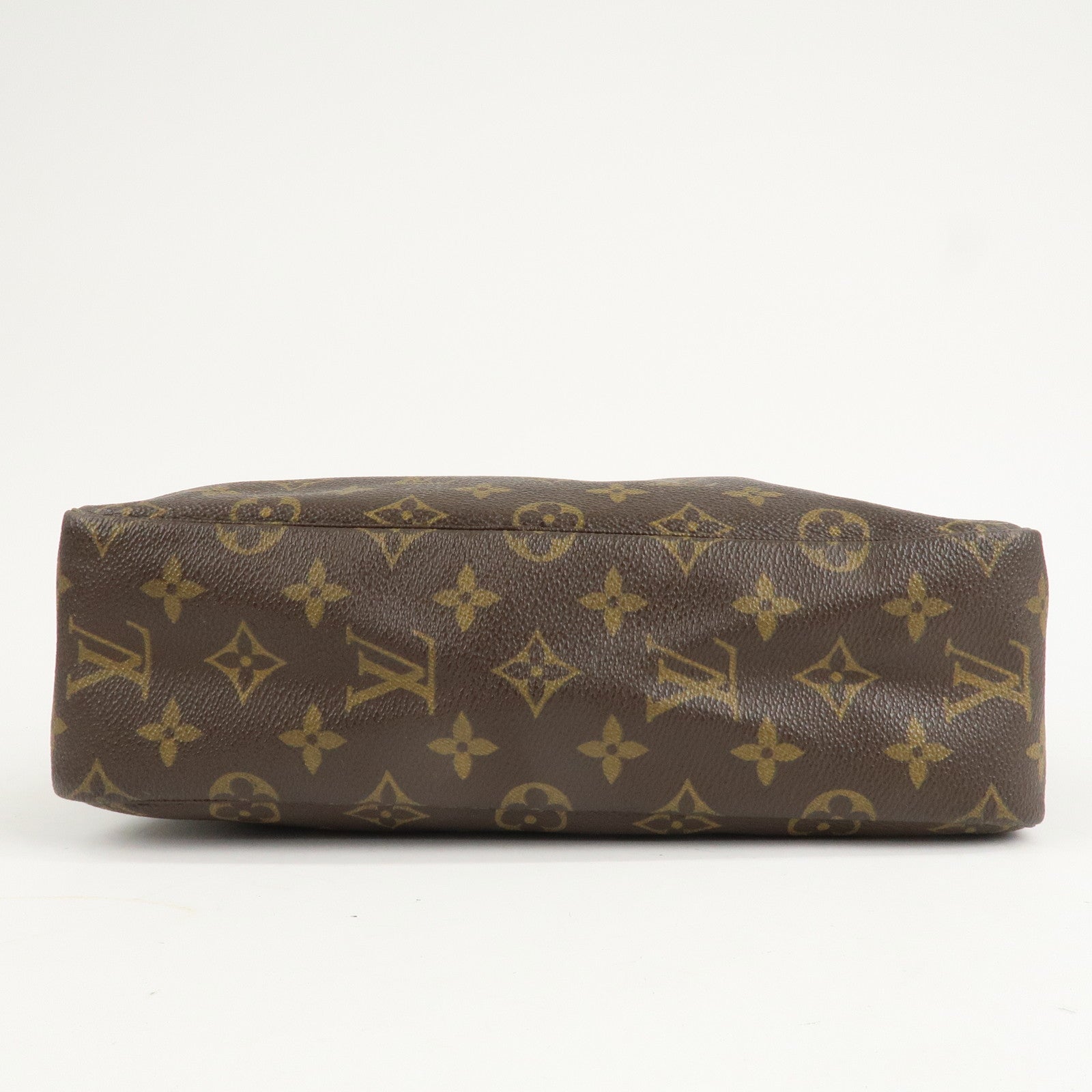 Louis Vuitton Monogram Trousse Toilette 28 Pouch Brown M47522 Used