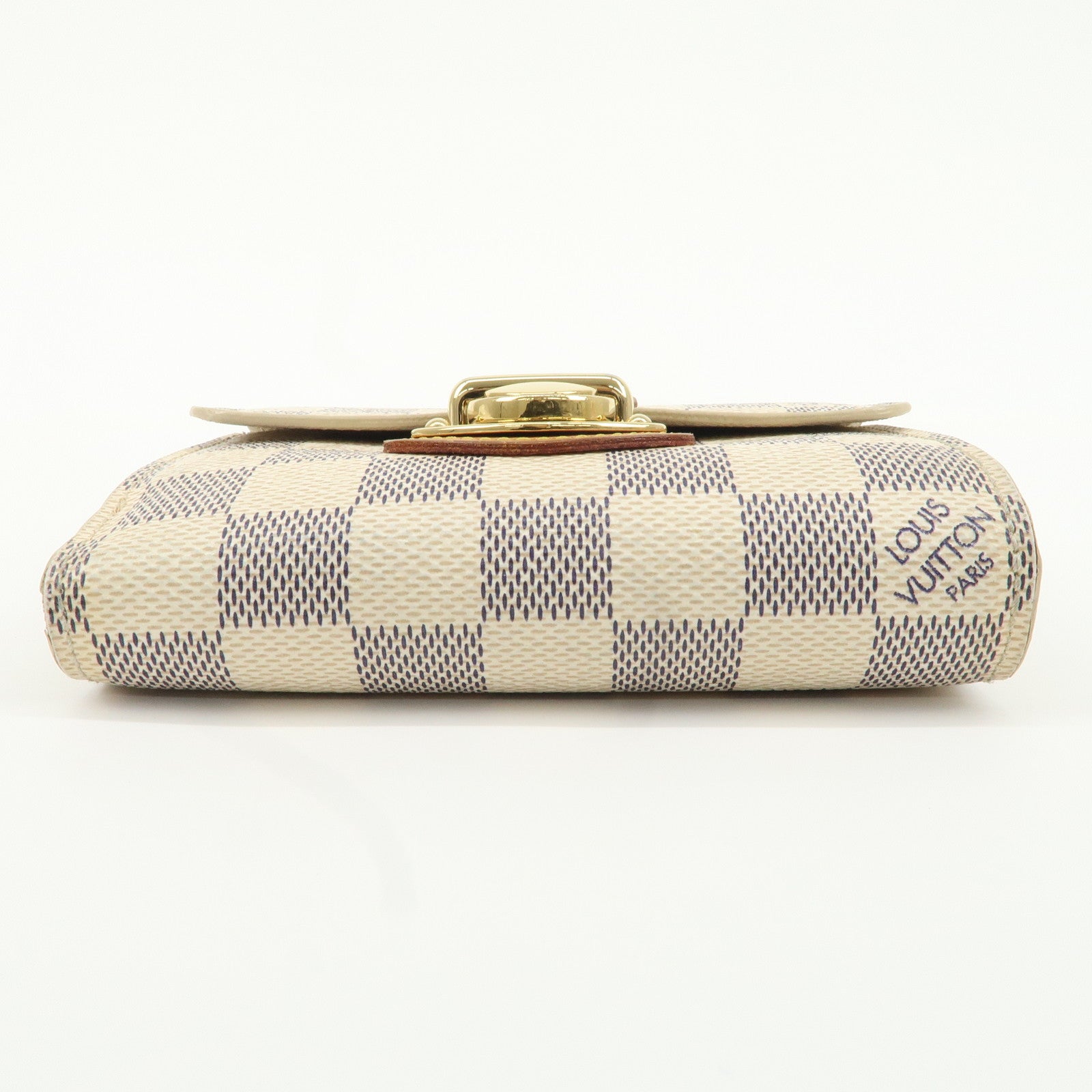 Louis Vuitton Damier Azur Portefeuille Joy Tri-fold Wallet N60030 Used