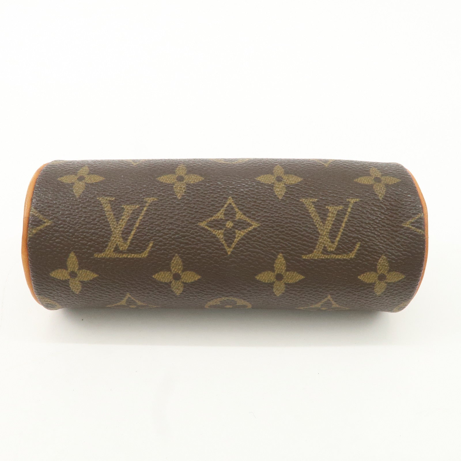 Louis Vuitton Monogram Mini Pouch for Papillon Bag Brown Used