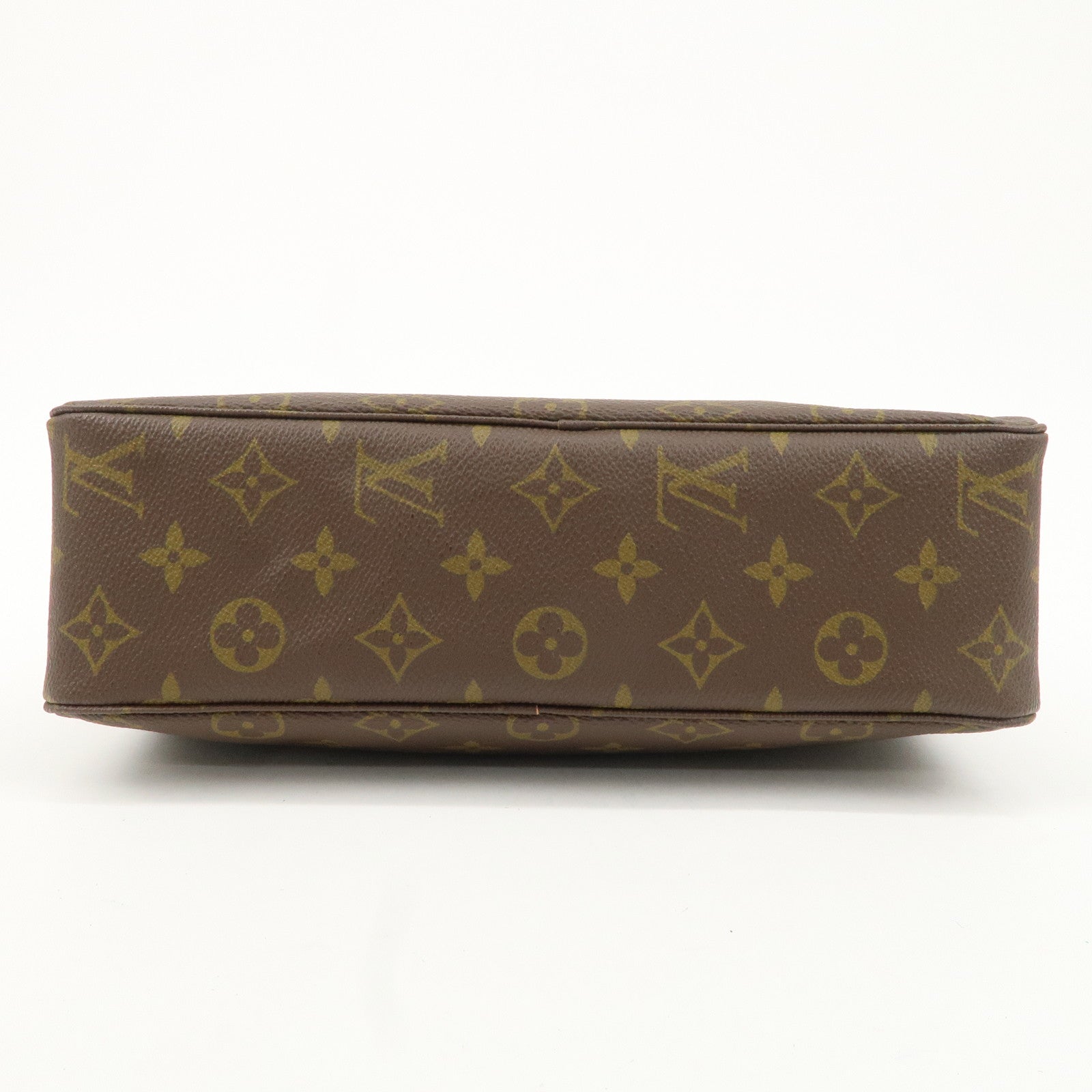 Louis Vuitton Monogram Trousse Toilette 28 Pouch Brown M47522 Used