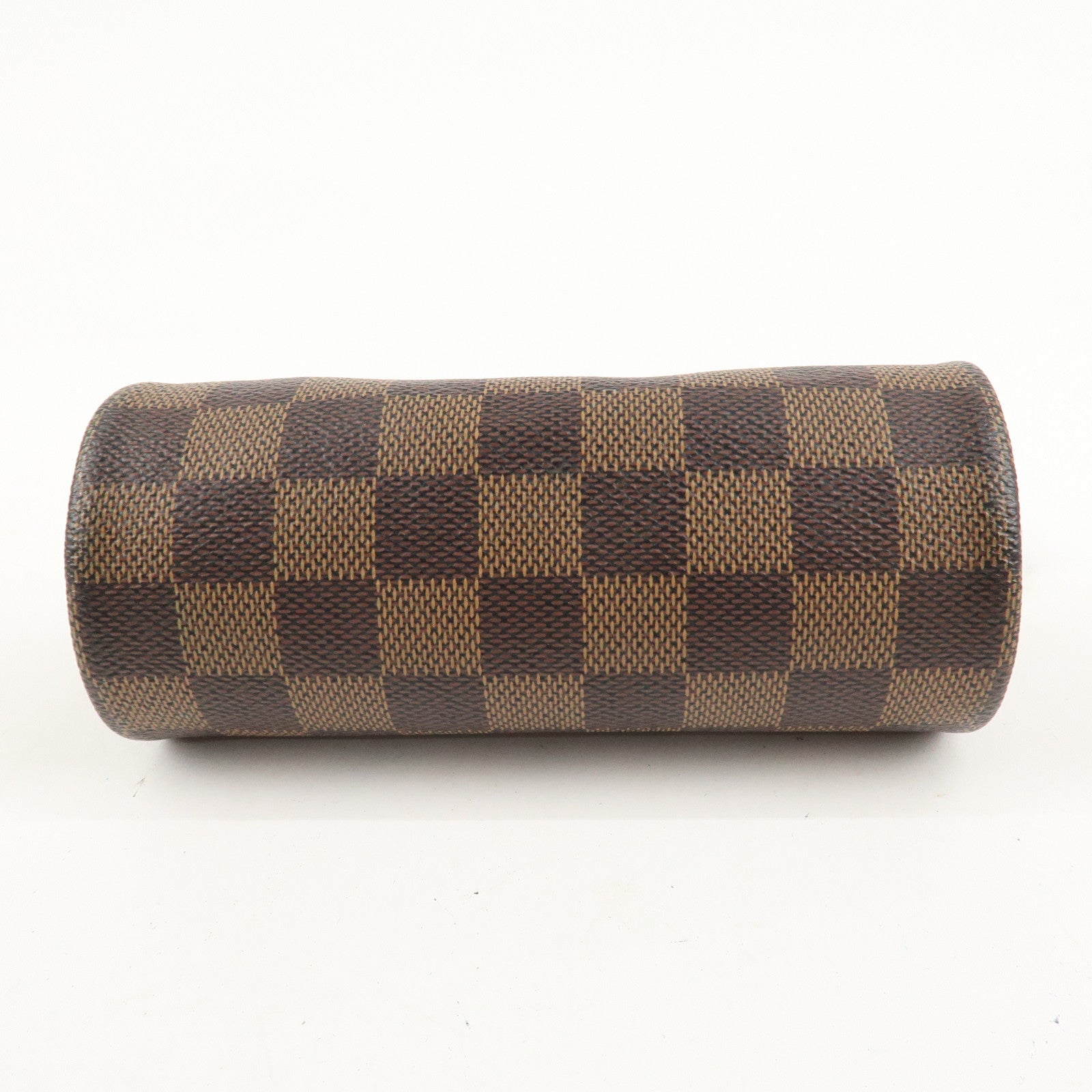 Louis Vuitton Damier Ebene Pouch For Papillon Bag Brown Used