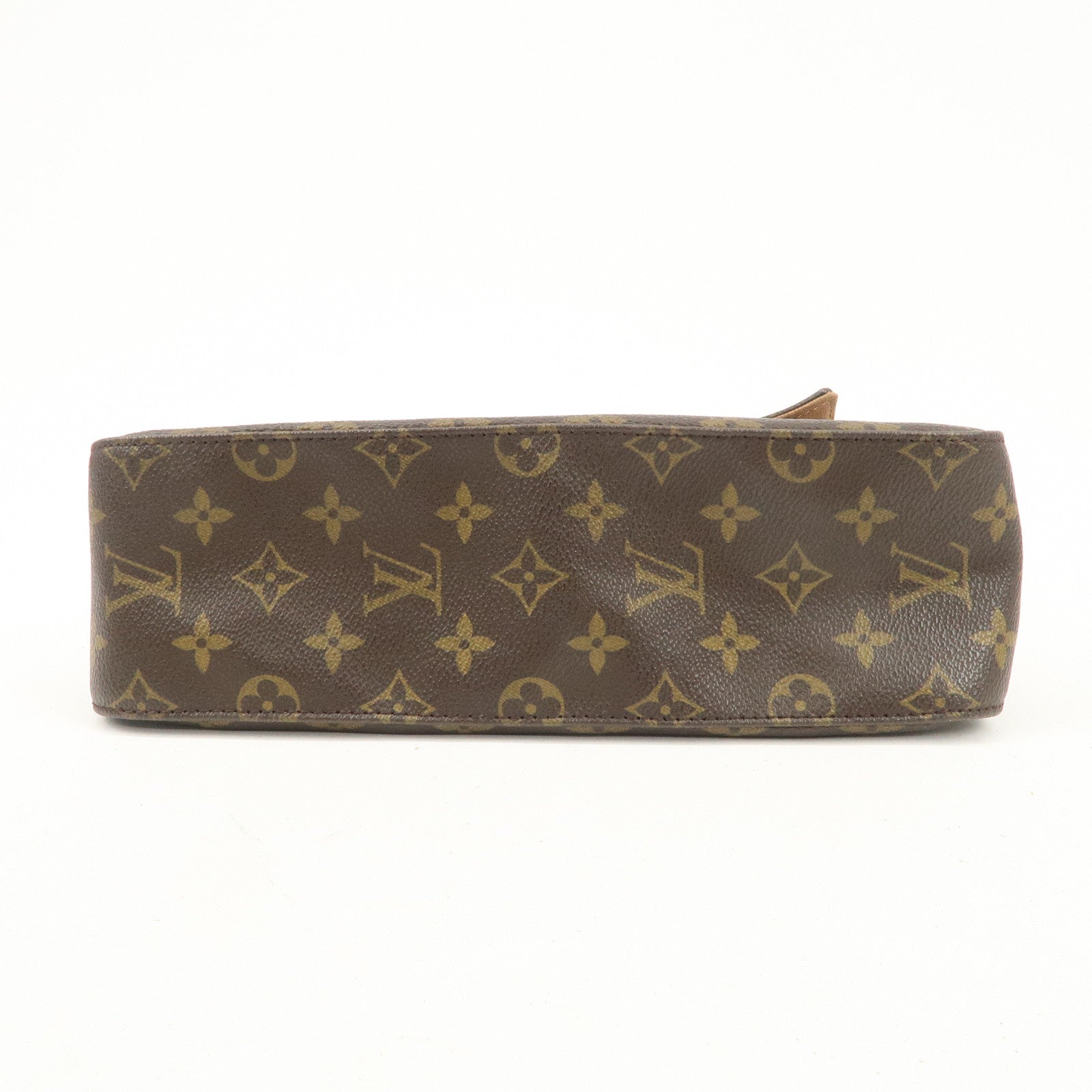 Louis Vuitton Monogram Mini Looping Shoulder Bag Hand Bag M51147 Used