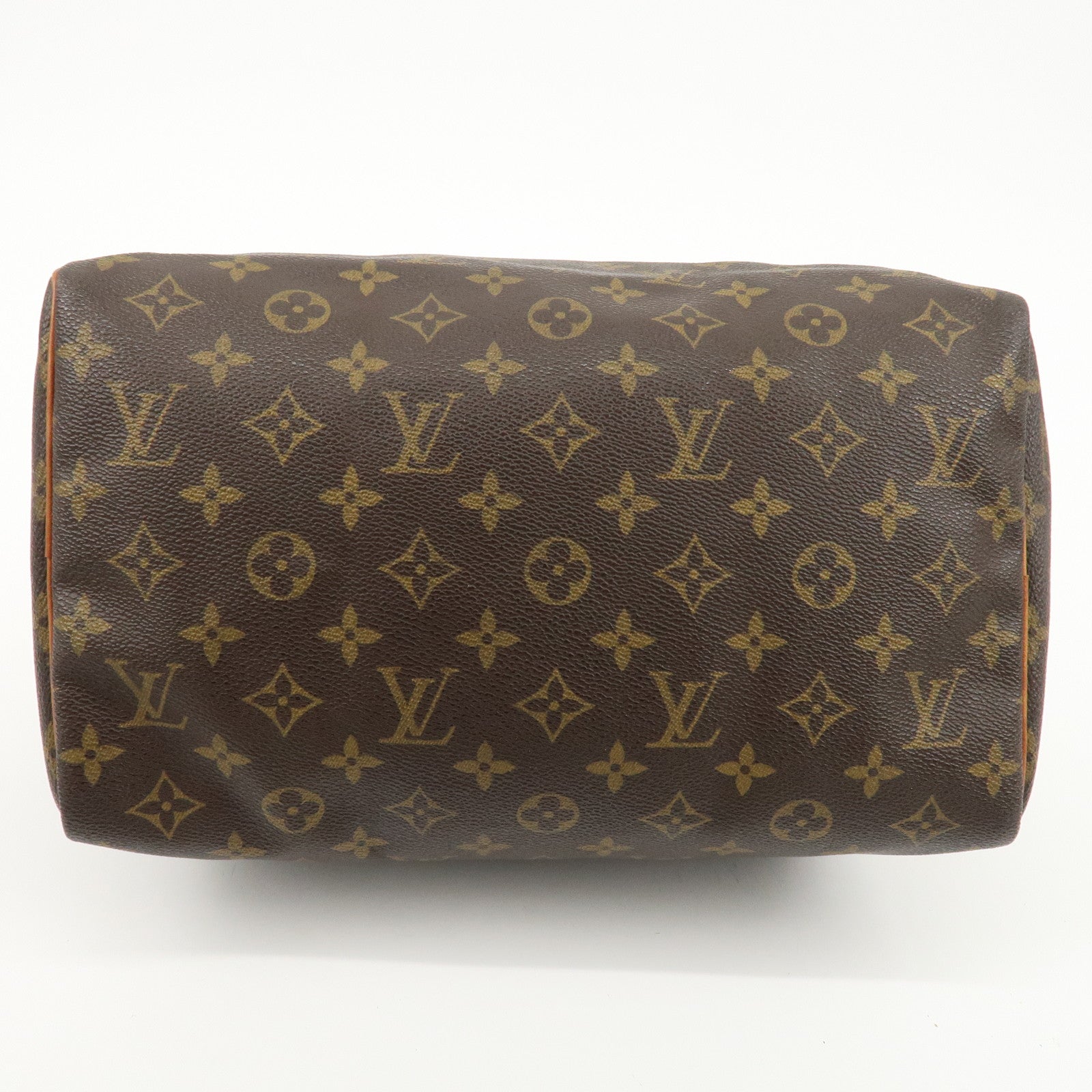 Louis Vuitton Monogram Speedy 30 Hand Bag Boston Bag M41108 Used