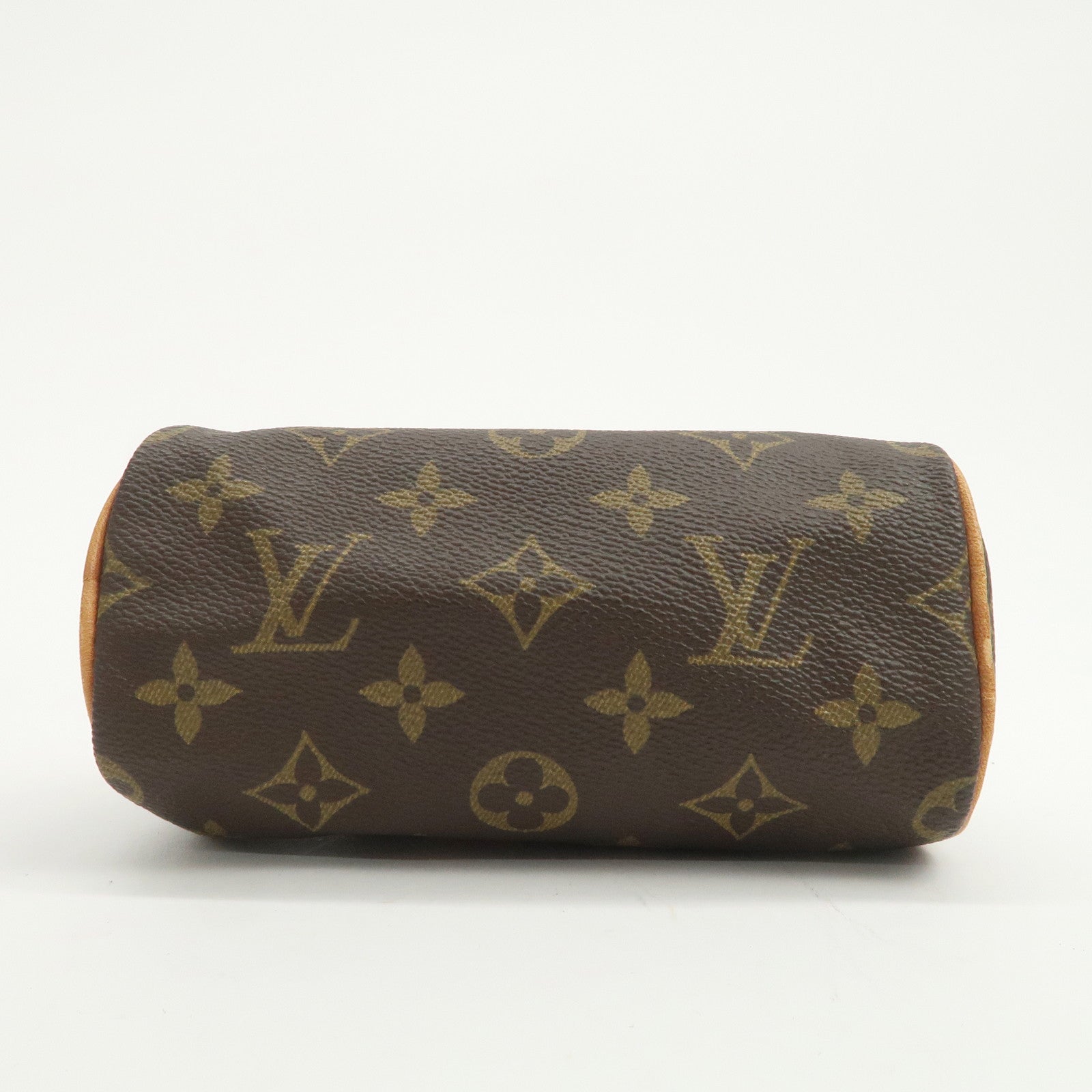 Louis Vuitton Monogram Mini Speedy 
Strap Brown M41534 Used