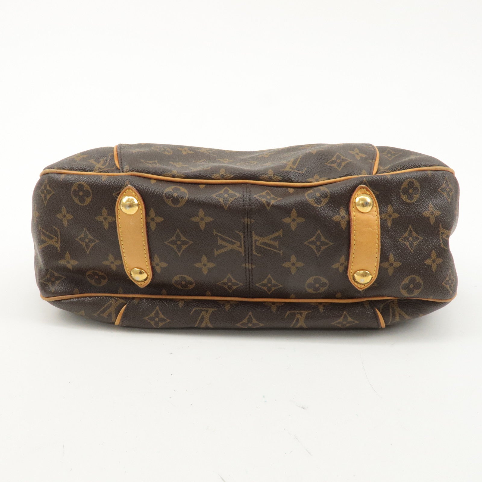 Louis Vuitton Monogram Galliera PM Shoulder Bag Brown M56382