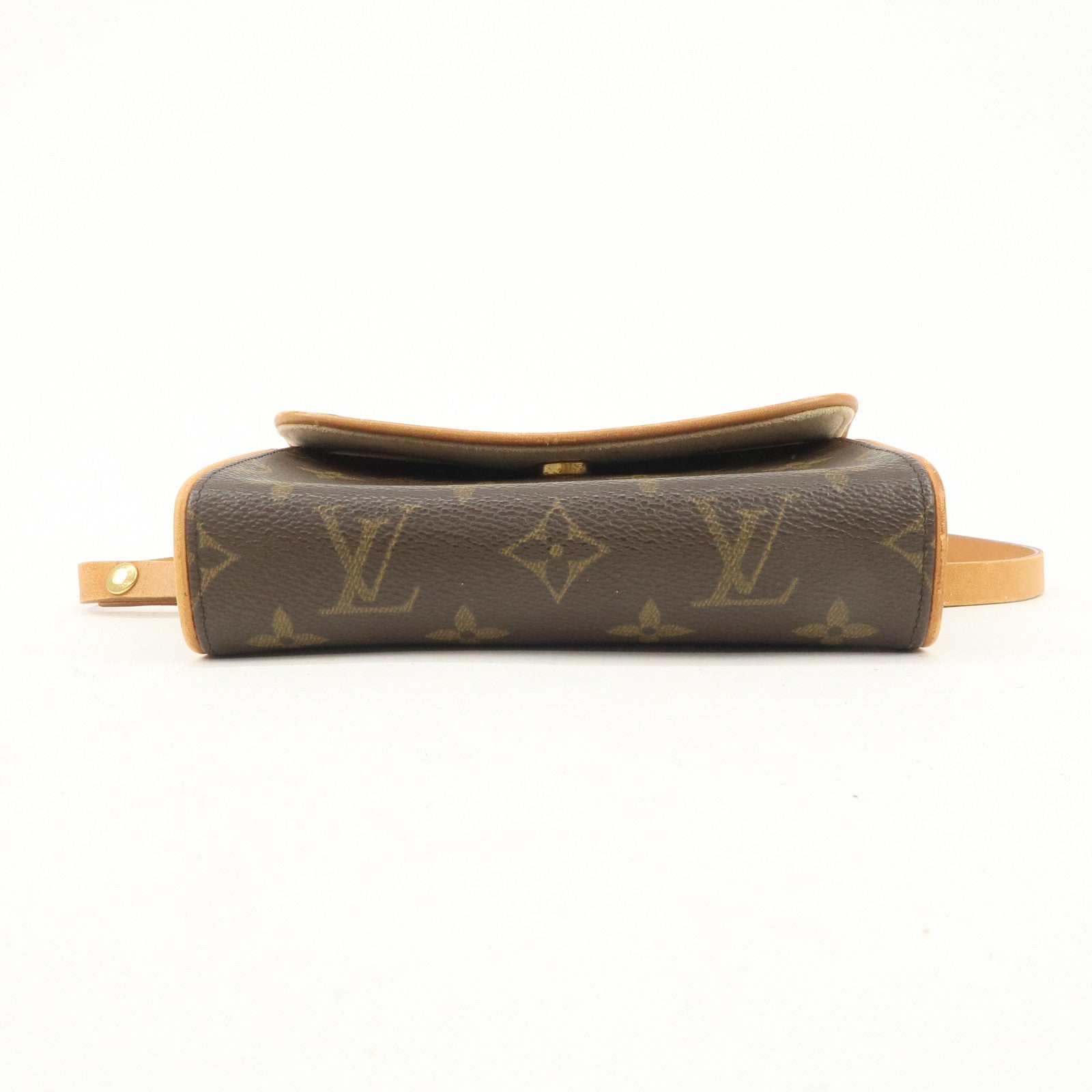 Louis Vuitton Monogram Pochette Florentine Waist Bag Belt S M51855 Used