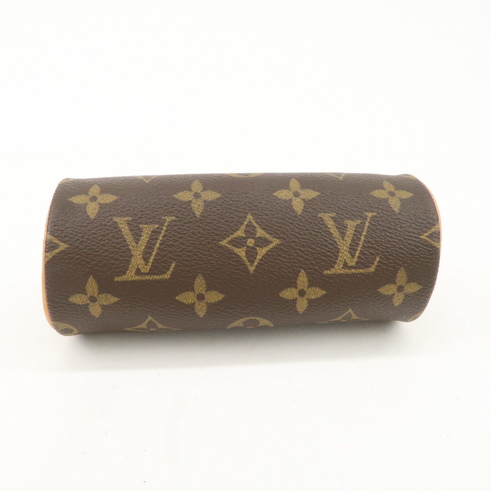 Louis Vuitton Monogram Papillon 30 Hand Bag Brown M51385 Used