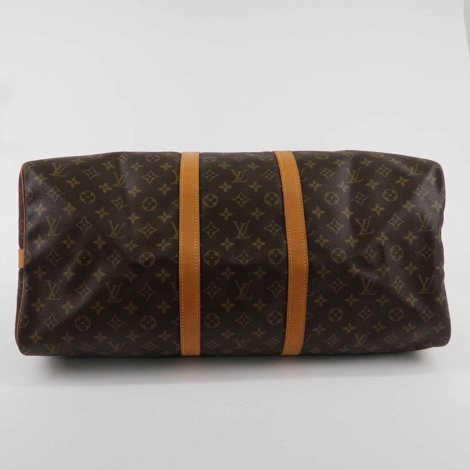 Louis Vuitton Monogram Keep All Bandouliere 55 Boston Bag M41414