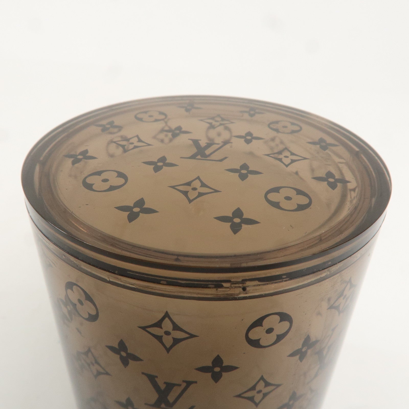 Louis Vuitton Monogram BOUGIE PARFUMEE Aroma Candle Brown