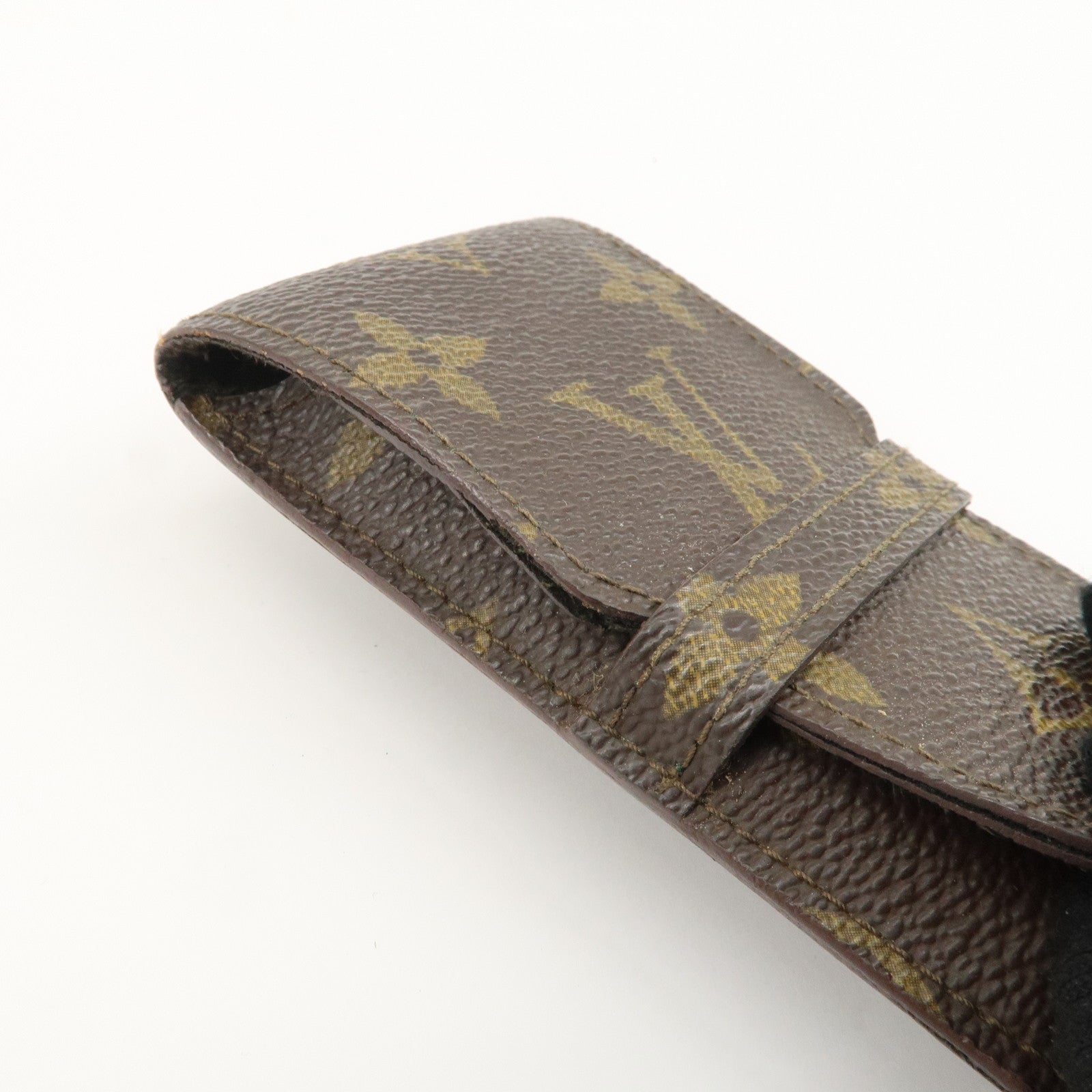 Louis Vuitton Monogram Taiga Set of 3 Glasses Case M62990 M30364