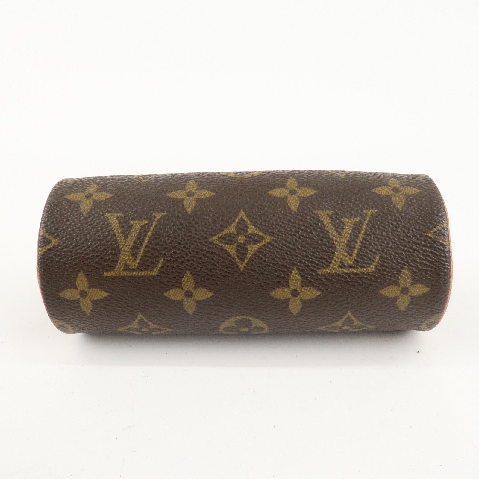 Louis Vuitton Monogram Mini Pouch for Papillon Bag New Style Brown Used