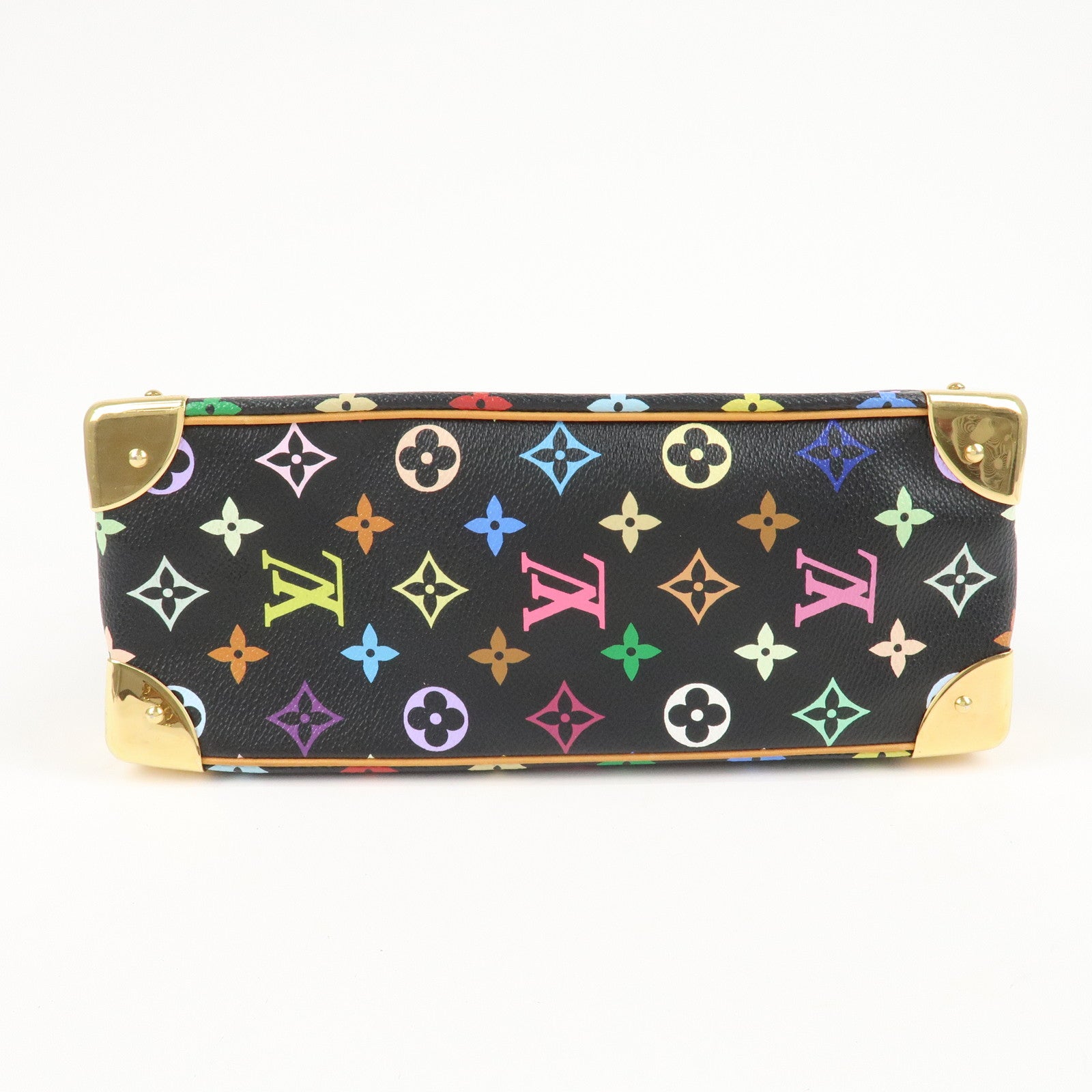 Louis Vuitton Monogram Multicolor Trouville Hand Bag M92662 Used