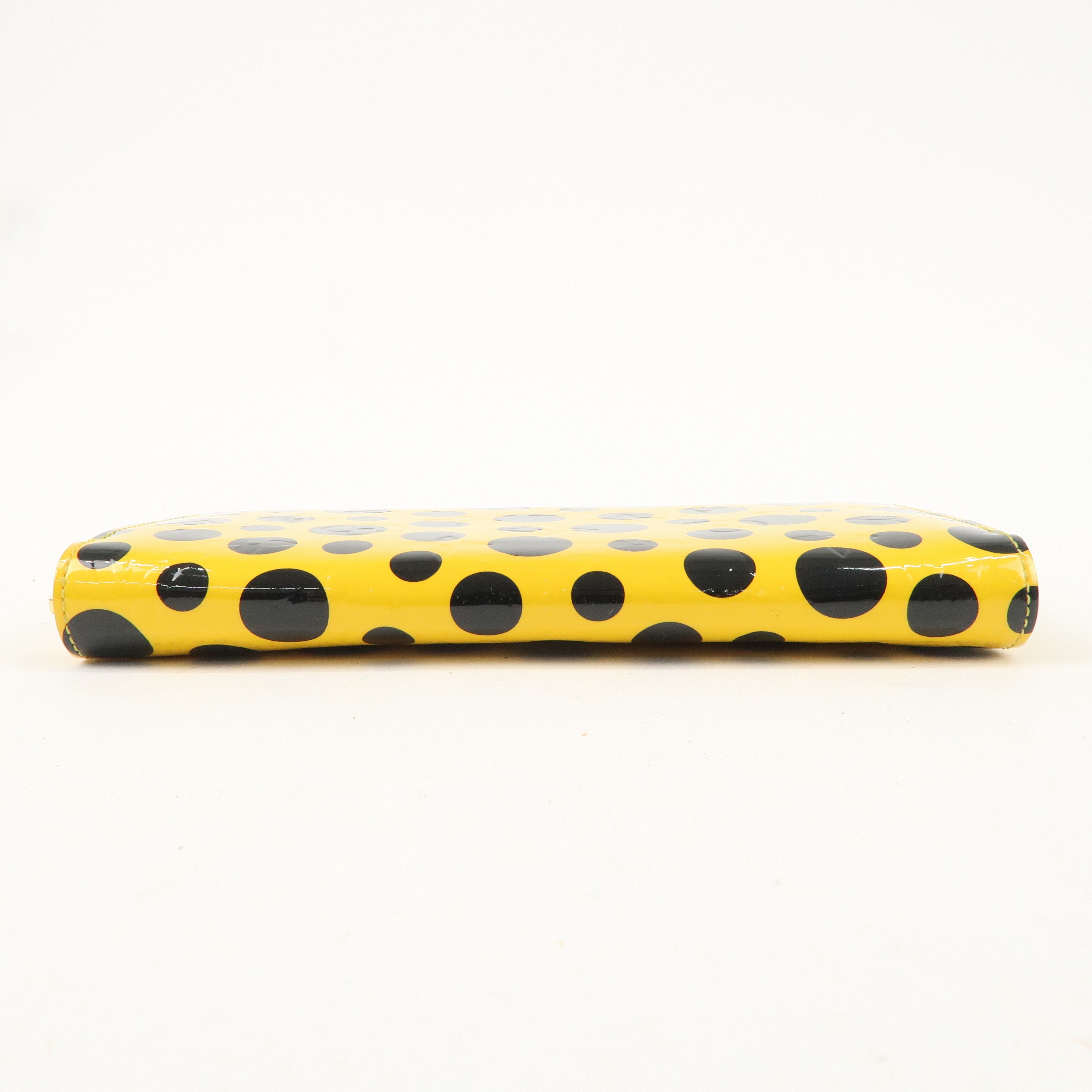 Louis Vuitton Vernis YayoiKusama Dots Infinity Zippy Wallet M91571