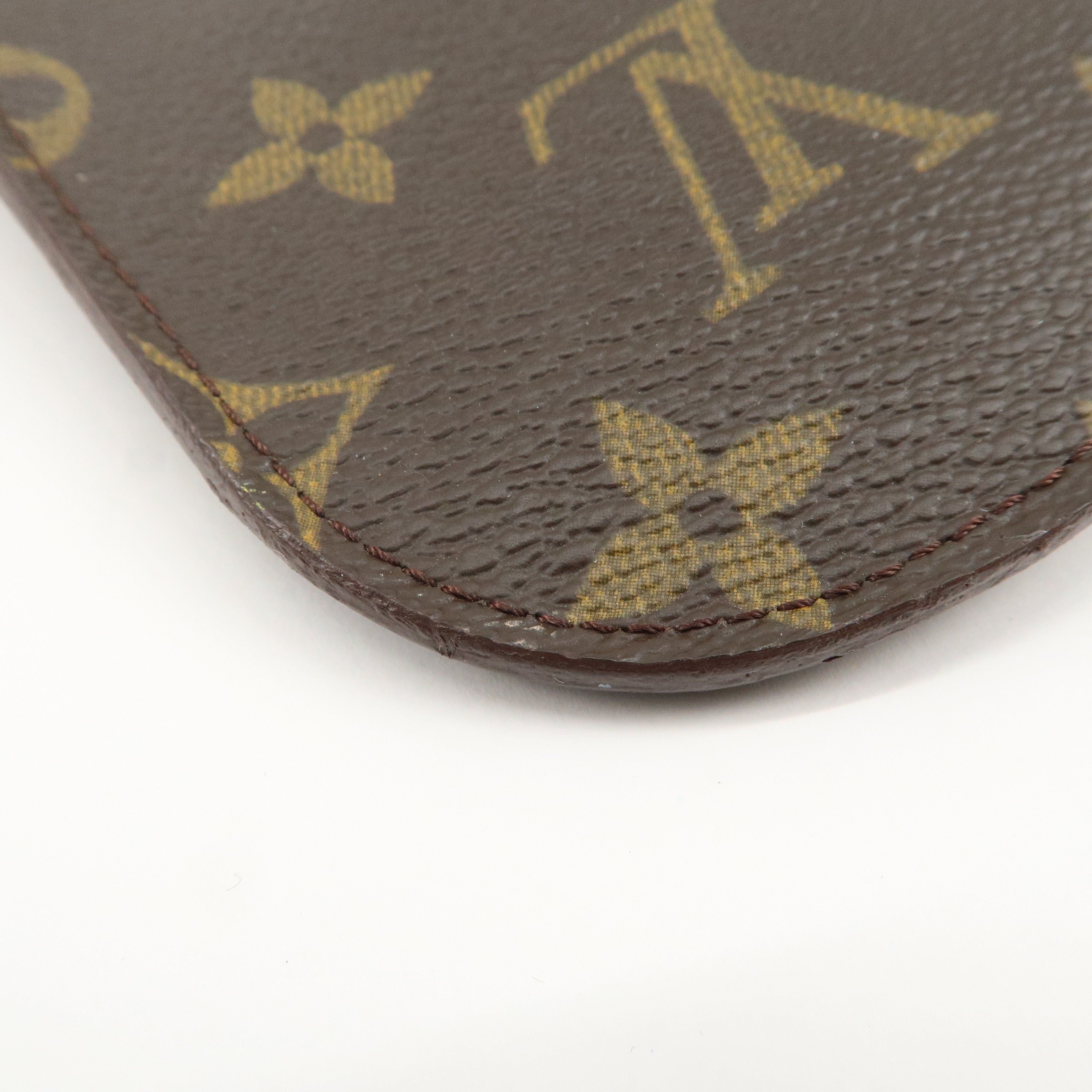 Louis Vuitton Monogram Set of 2 etui a lunettes lavel Glasses Case