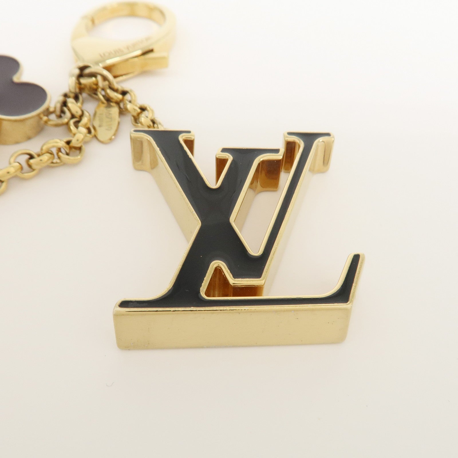 Louis Vuitton Fleur de Monogram Key Chain Bag Charm M67119 Used