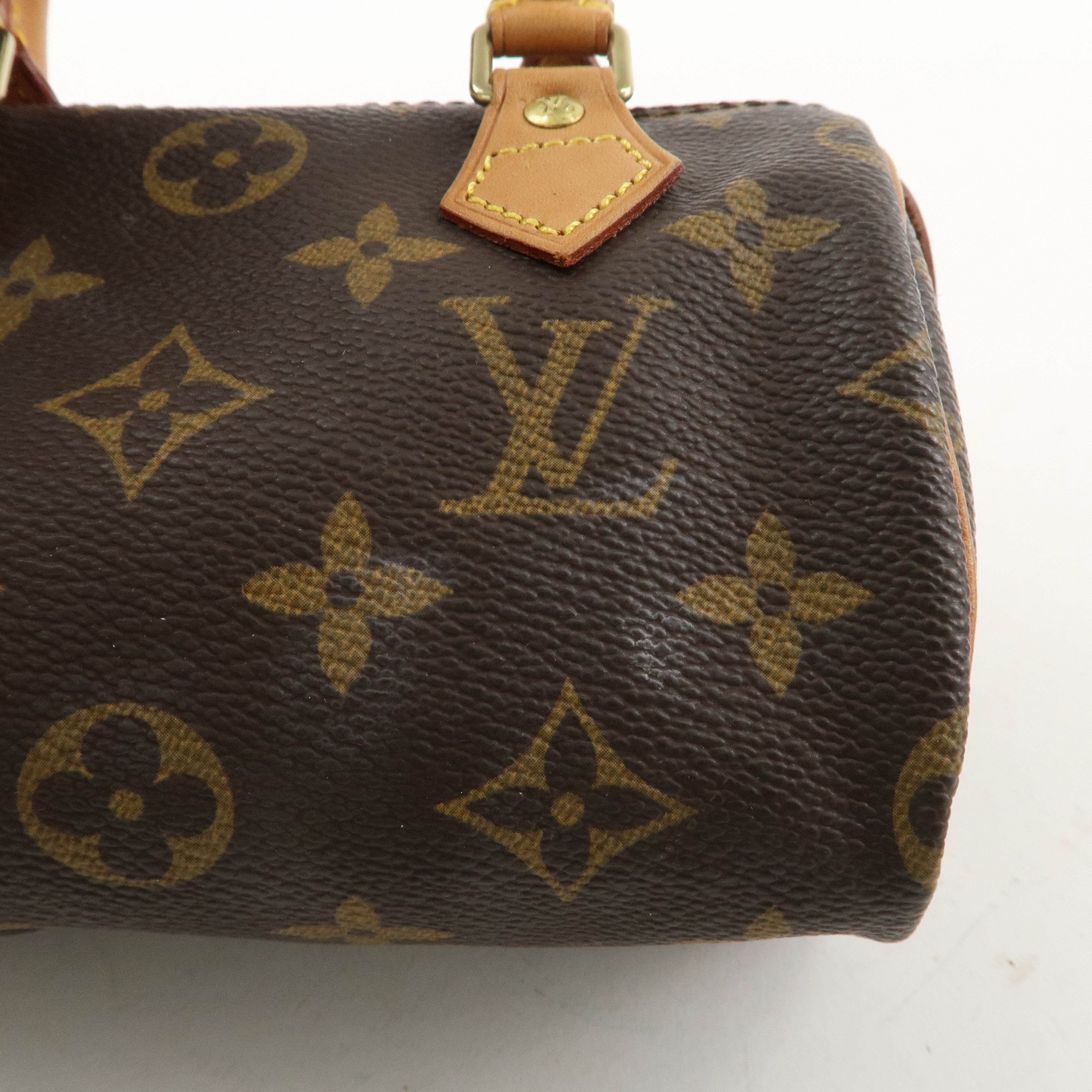 Louis Vuitton Monogram Mini Speedy 
Strap M41534 J75010