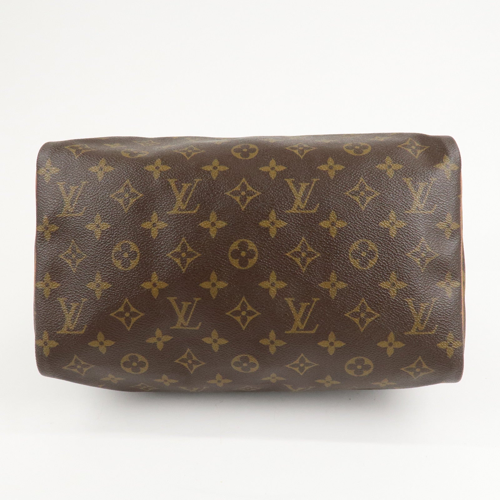 Louis Vuitton Monogram Speedy 30 Hand Bag Boston Bag M41526 Used