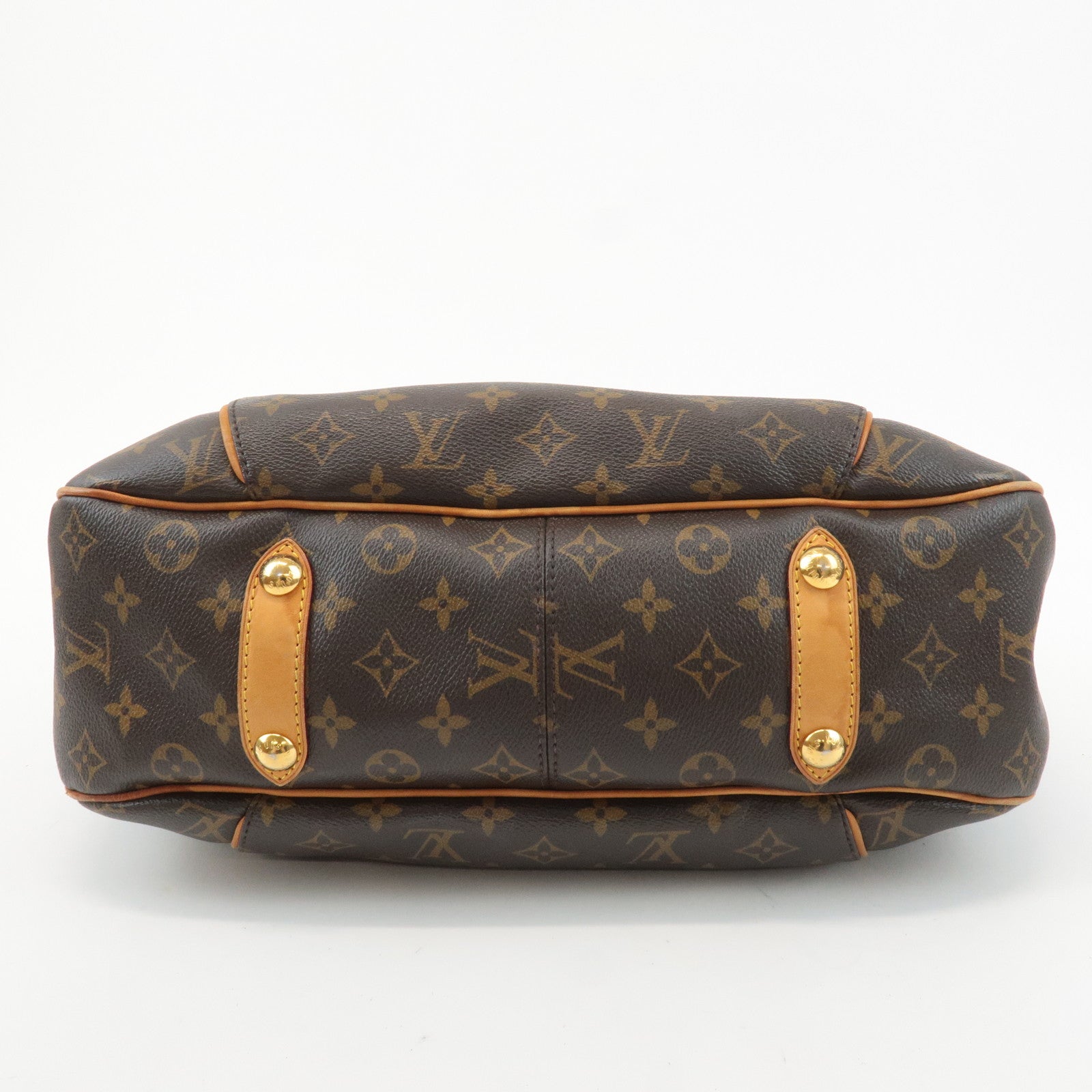 Louis Vuitton Monogram Galliera PM Shoulder Bag Brown M56382