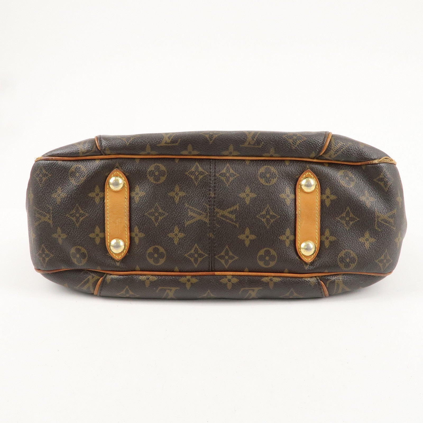 Louis Vuitton Monogram Galliera PM Shoulder Bag Brown M56382