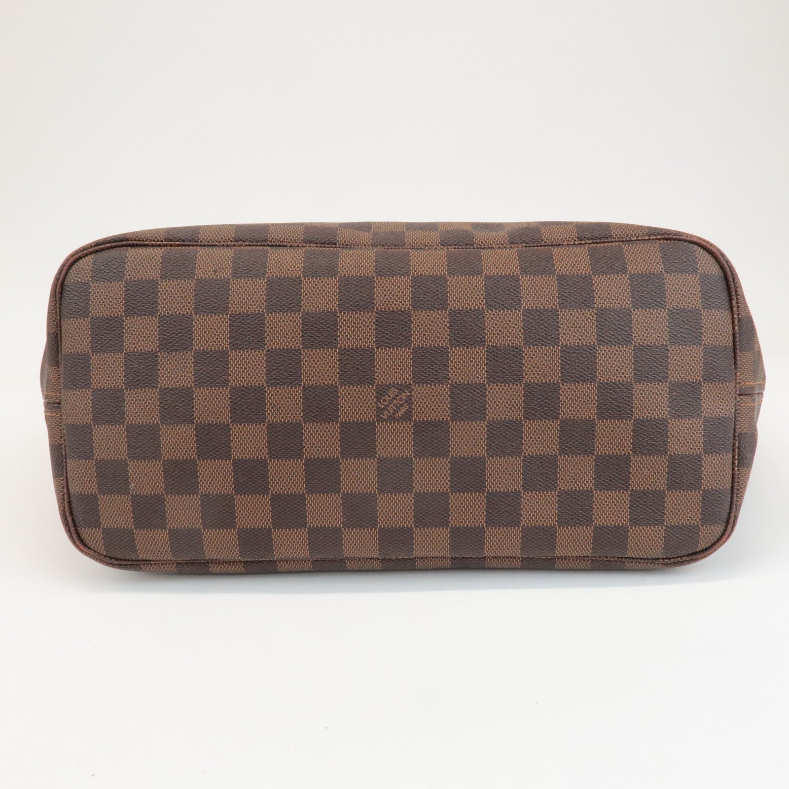 Louis Vuitton Damier Neverfull MM Tote Bag Hand Bag Brown N51105