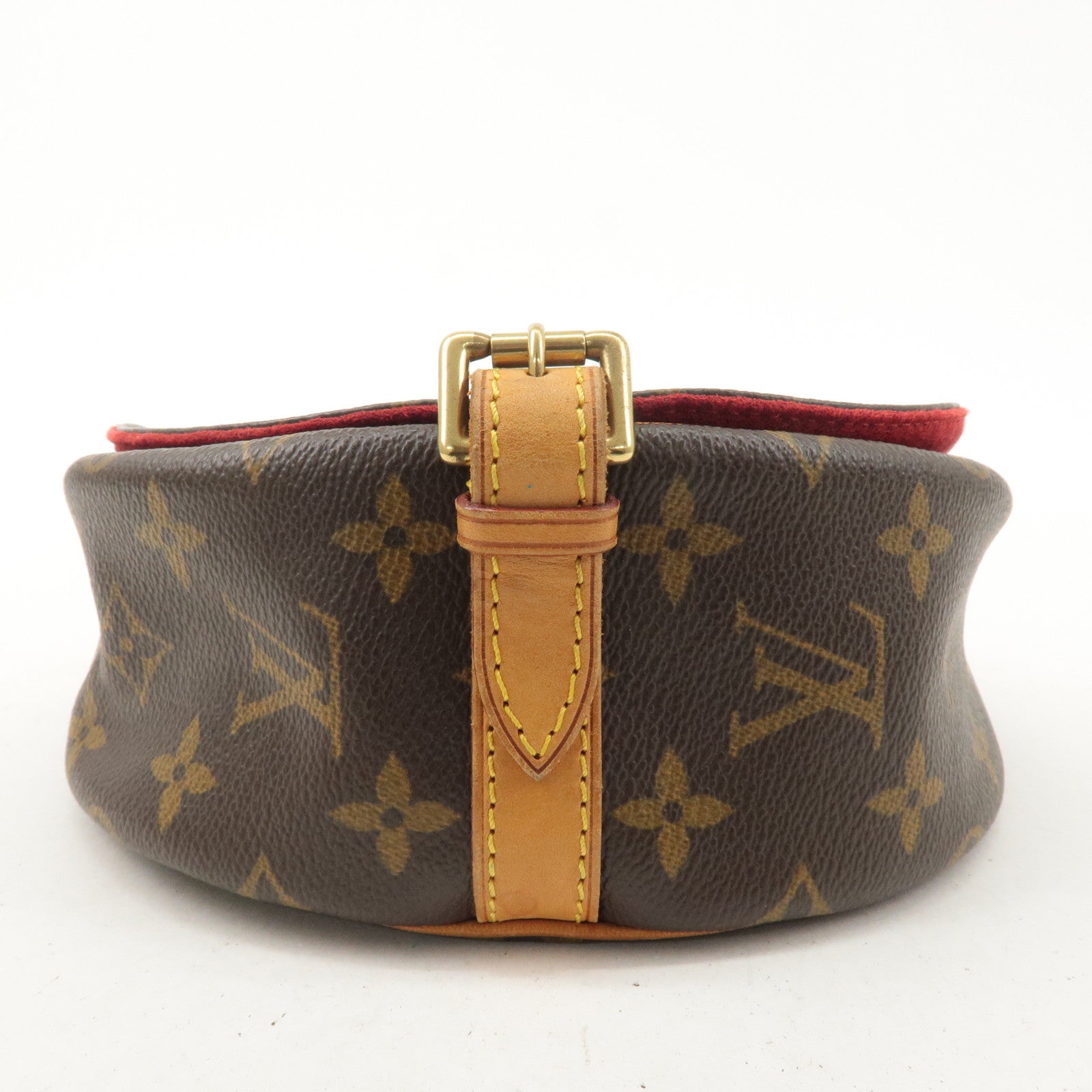 Louis Vuitton Monogram Tambourine Shoulder Bag Brown M51179