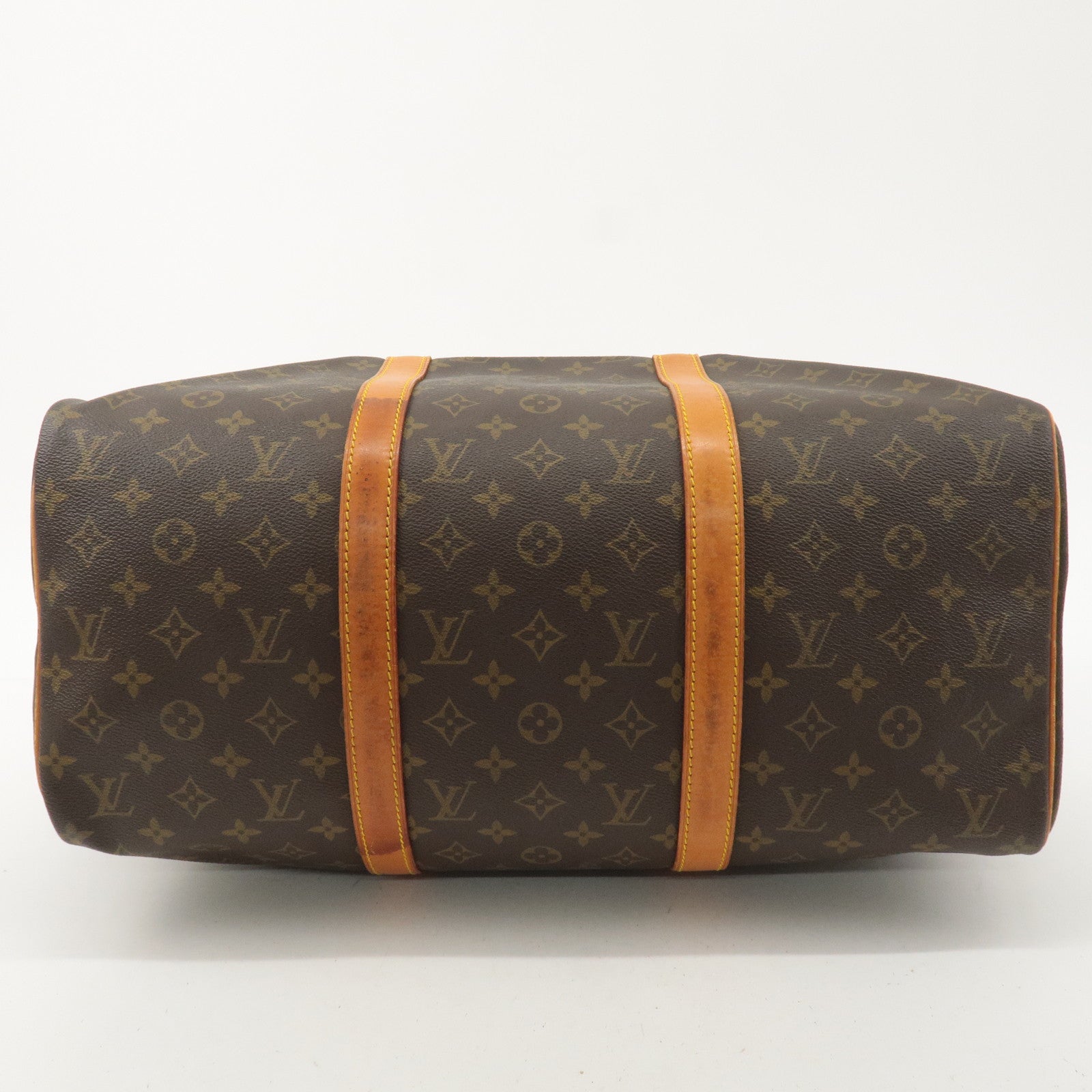 Louis Vuitton Monogram Sac Souple 45 Boston Bag Brown M41624