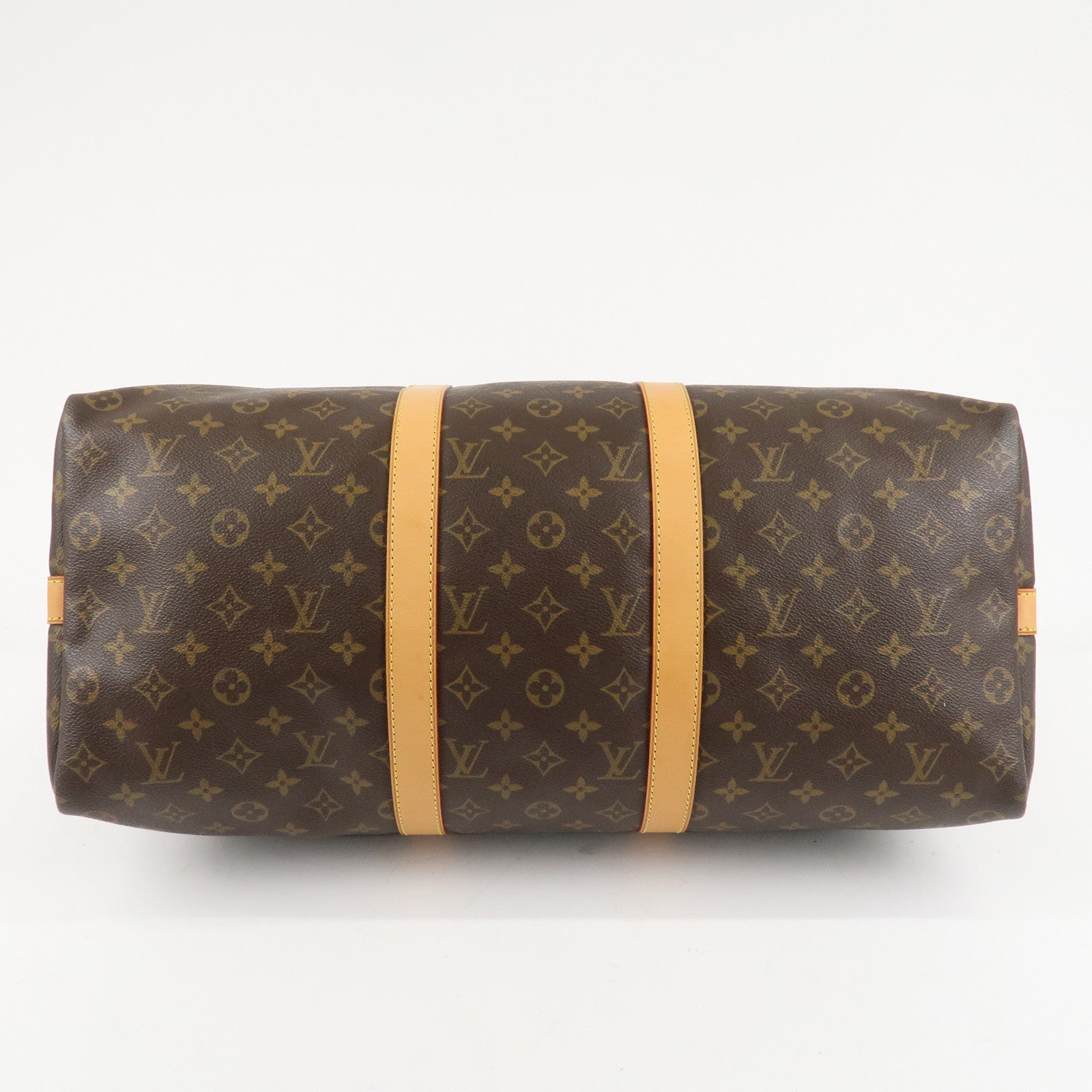 Louis Vuitton Monogram Keep All Bandouliere 50 Boston Bag M41416